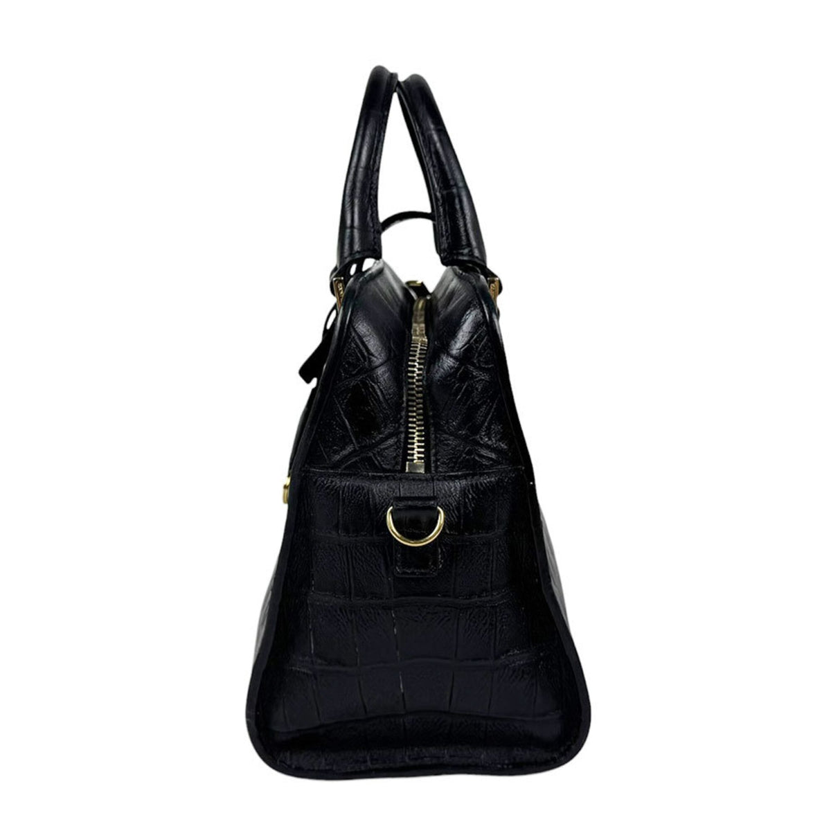 Saint Laurent Black Leather Handbag Shoulder Bag (Pre-Owned)