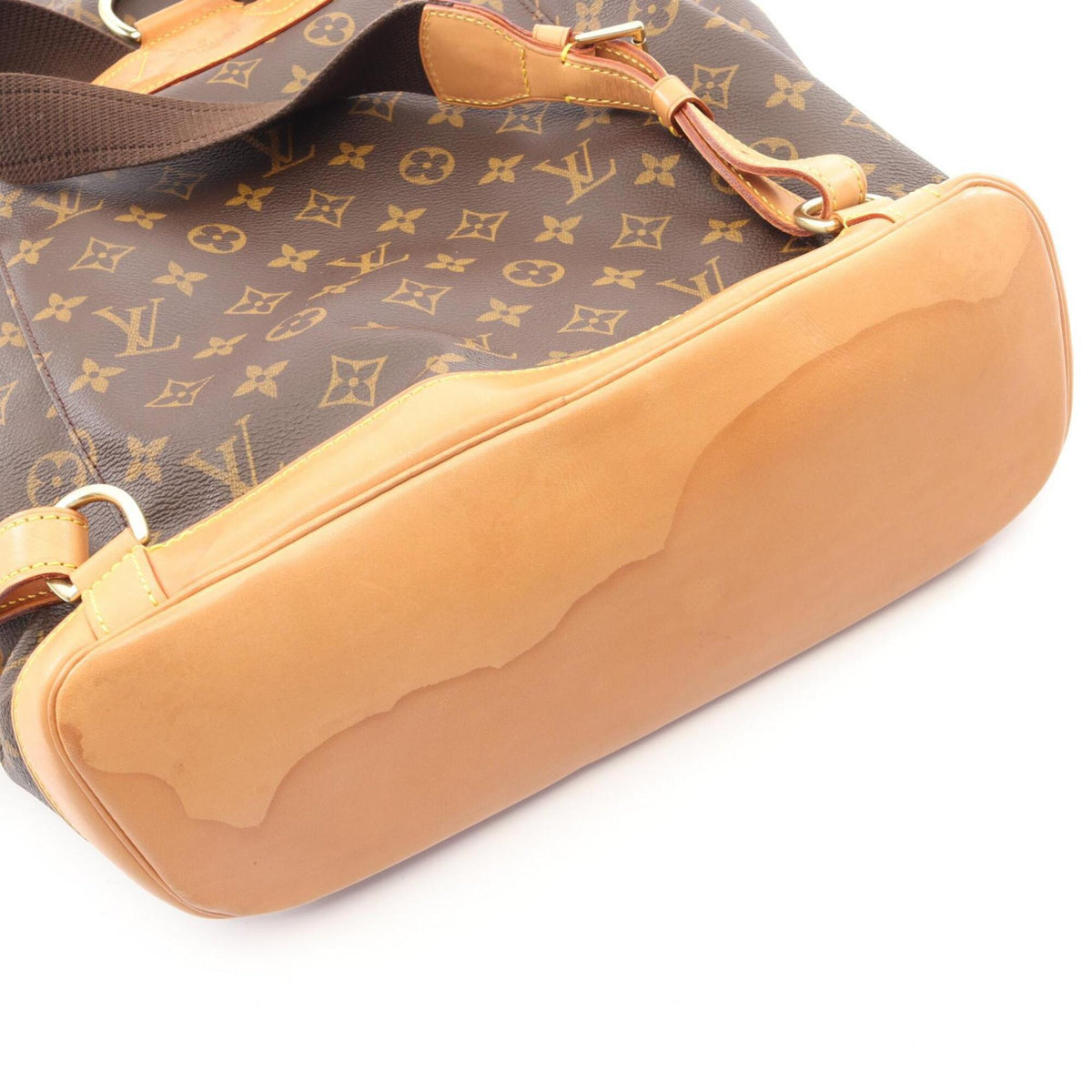 Louis Vuitton Brown Monogram Monogram Leather Backpack (Pre-Owned)