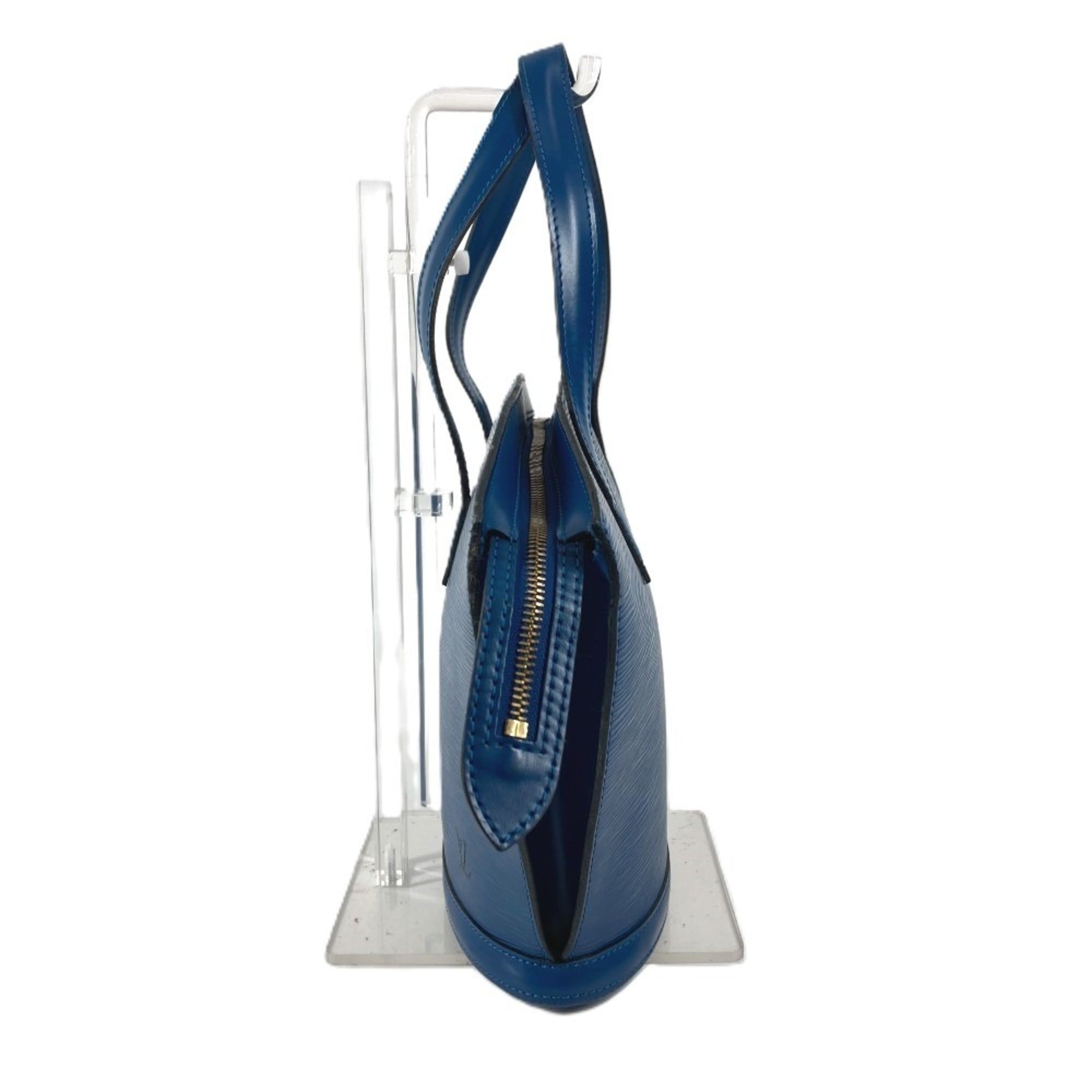 Louis Vuitton Epi Blue Toledo Blue Epi Leather Shoulder Bag Tote Bag (Pre-Owned)