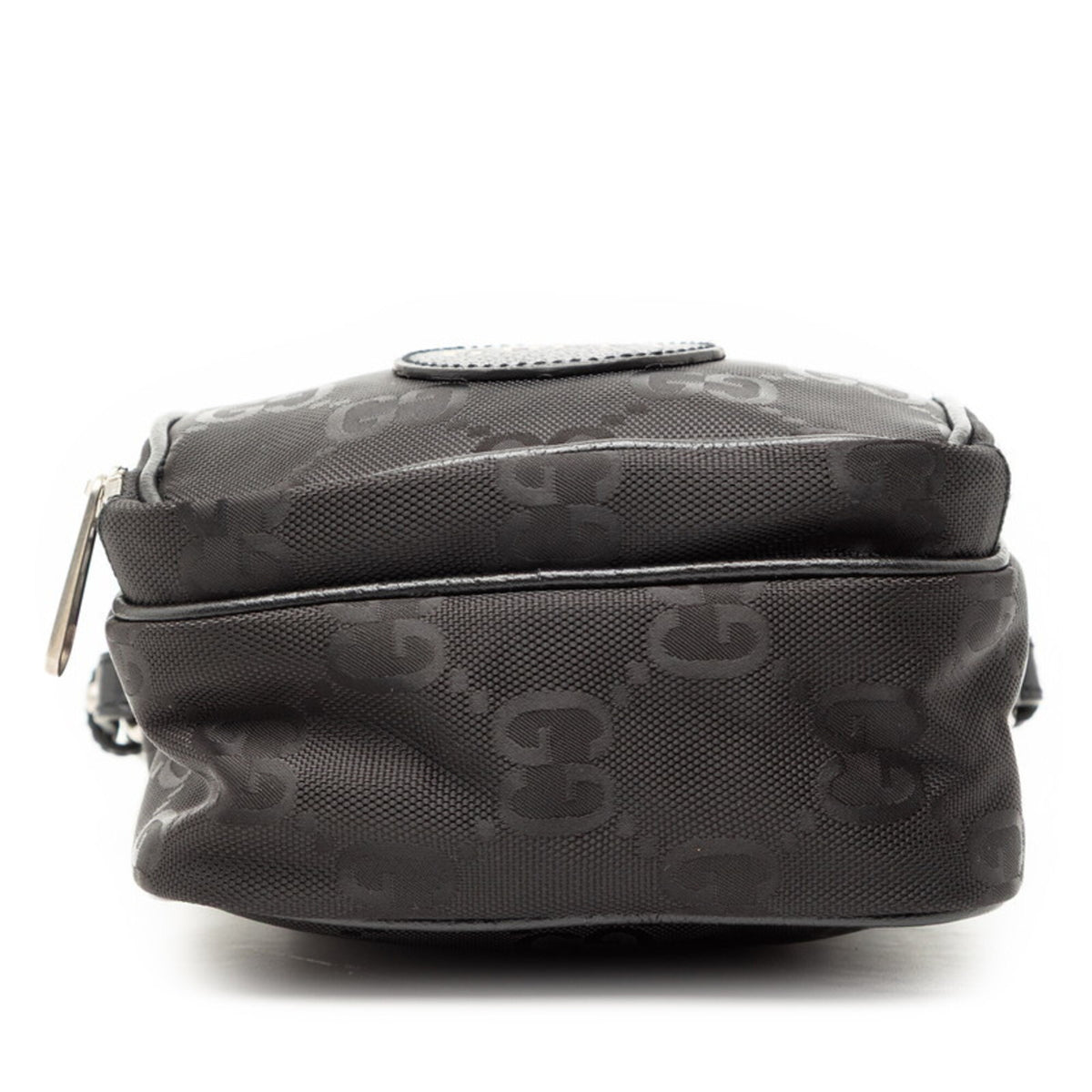 Gucci Black Nylon Handbag Shoulder Bag (Pre-Owned)