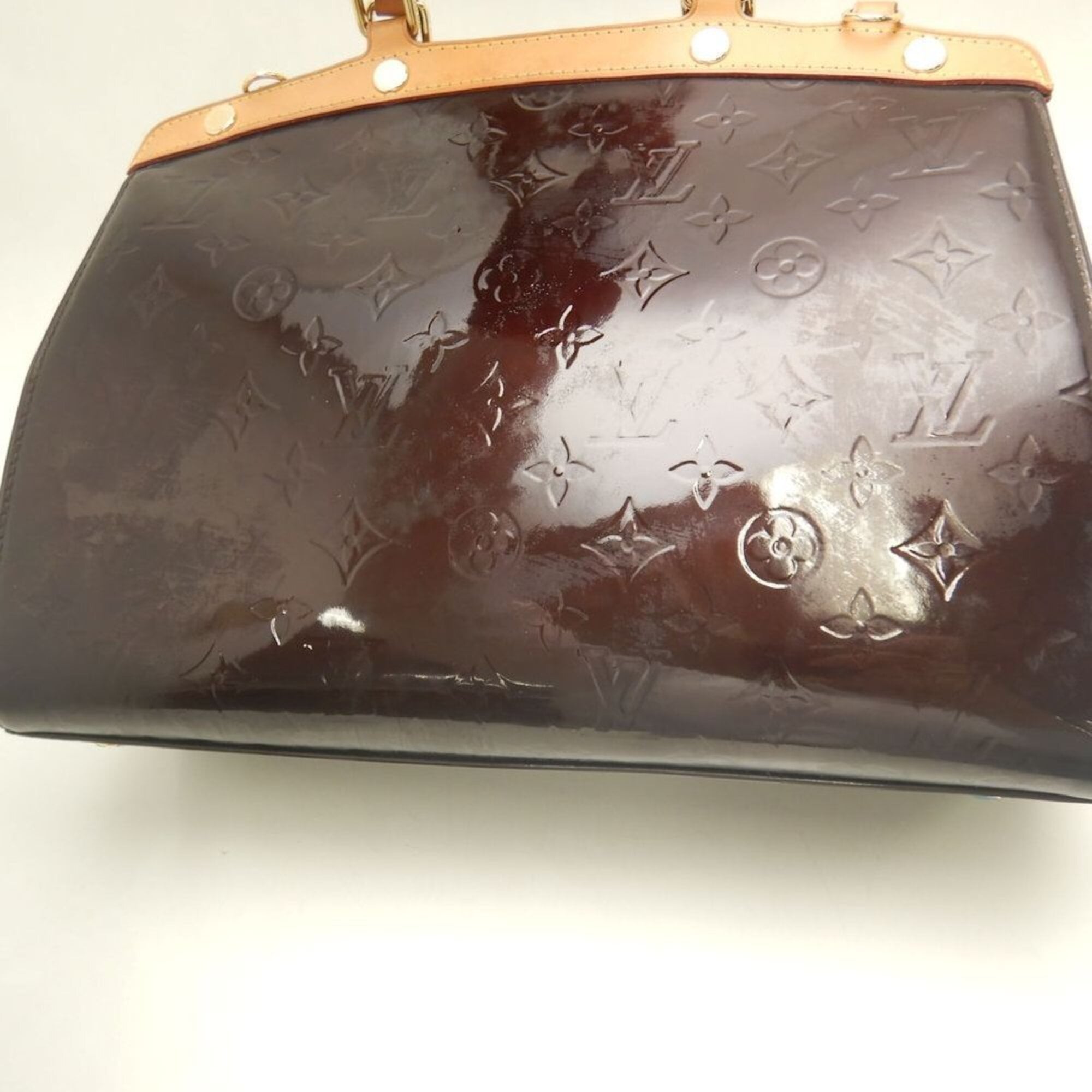 Louis Vuitton Monogram Vernis Amarante Monogram Vernis Handbag (Pre-Owned)