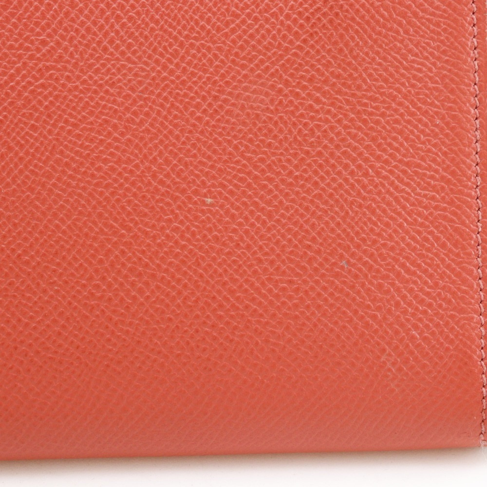 Hermes Pink Rose Jaipur Epsom Leather Long Wallet (Bi-Fold) (Pre-Owned)