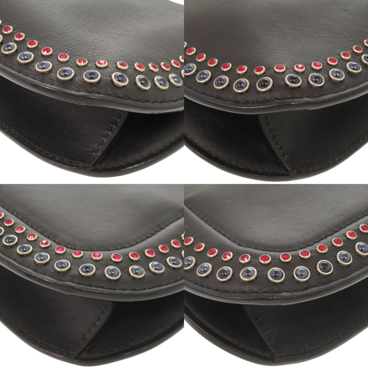Jimmy Choo Black Leather Shoulder Bag (Pre-Owned)