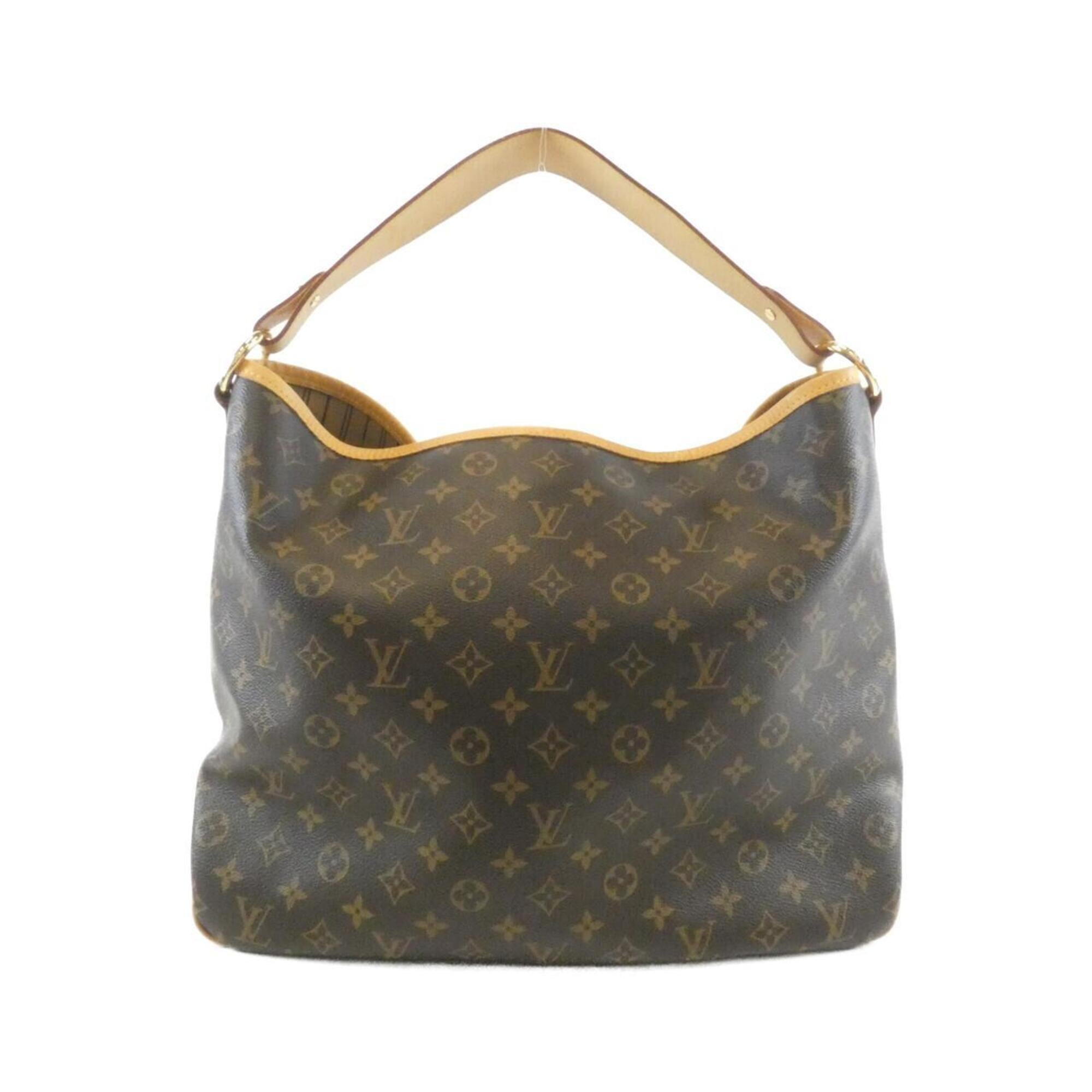 Louis Vuitton Marron Coated Canvas Shoulder Bag (Pre-Owned)