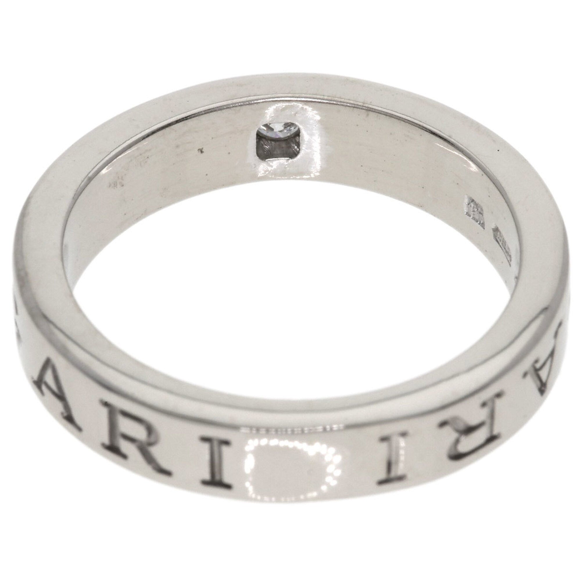 Bvlgari White Gold (18K) Band Ring (Pre-Owned)