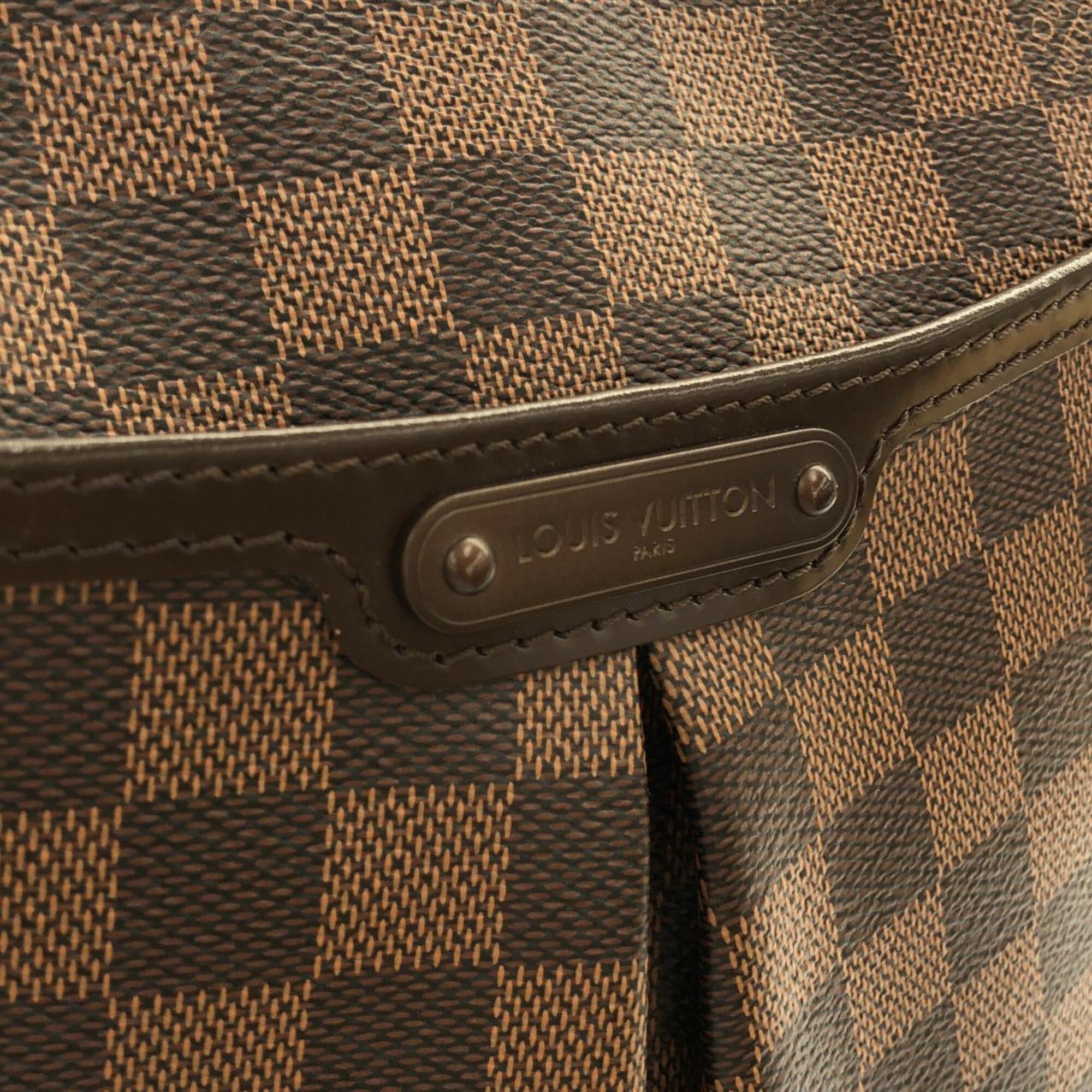 Louis Vuitton Brown Coated Canvas Shoulder Bag (Pre-Owned)