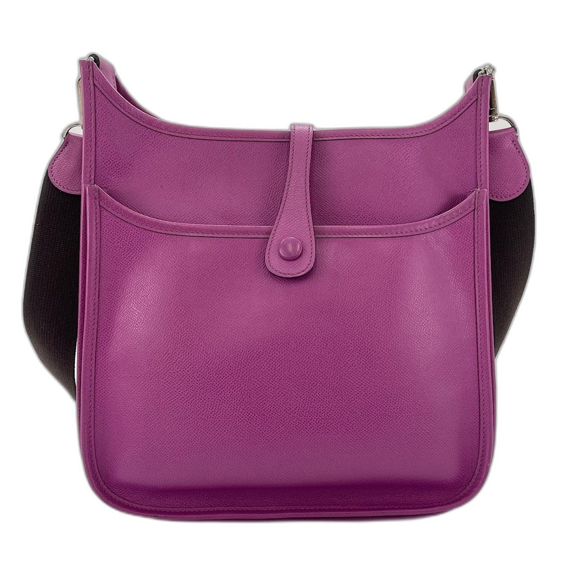 Hermes Evelyne Purple Shoulder Bag (Pre-Owned)