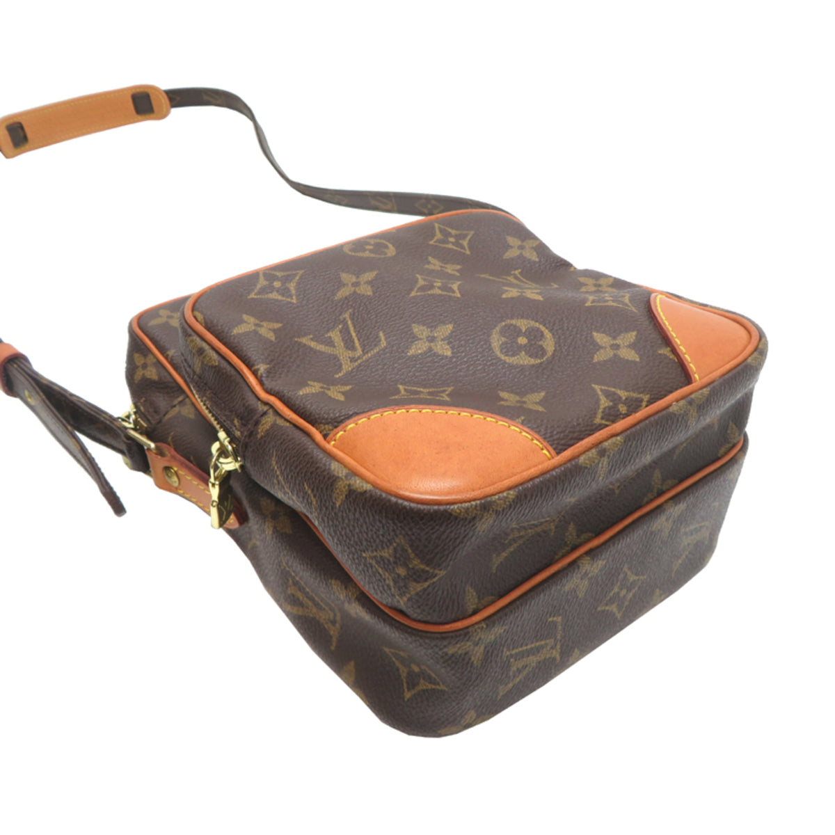 Louis Vuitton Brown Monogram Shoulder Bag (Pre-Owned)