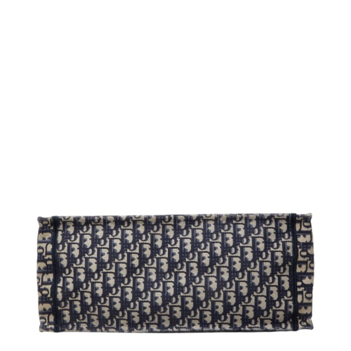 Christian Dior Navy Canvas Handbag Tote Bag (Pre-Owned)