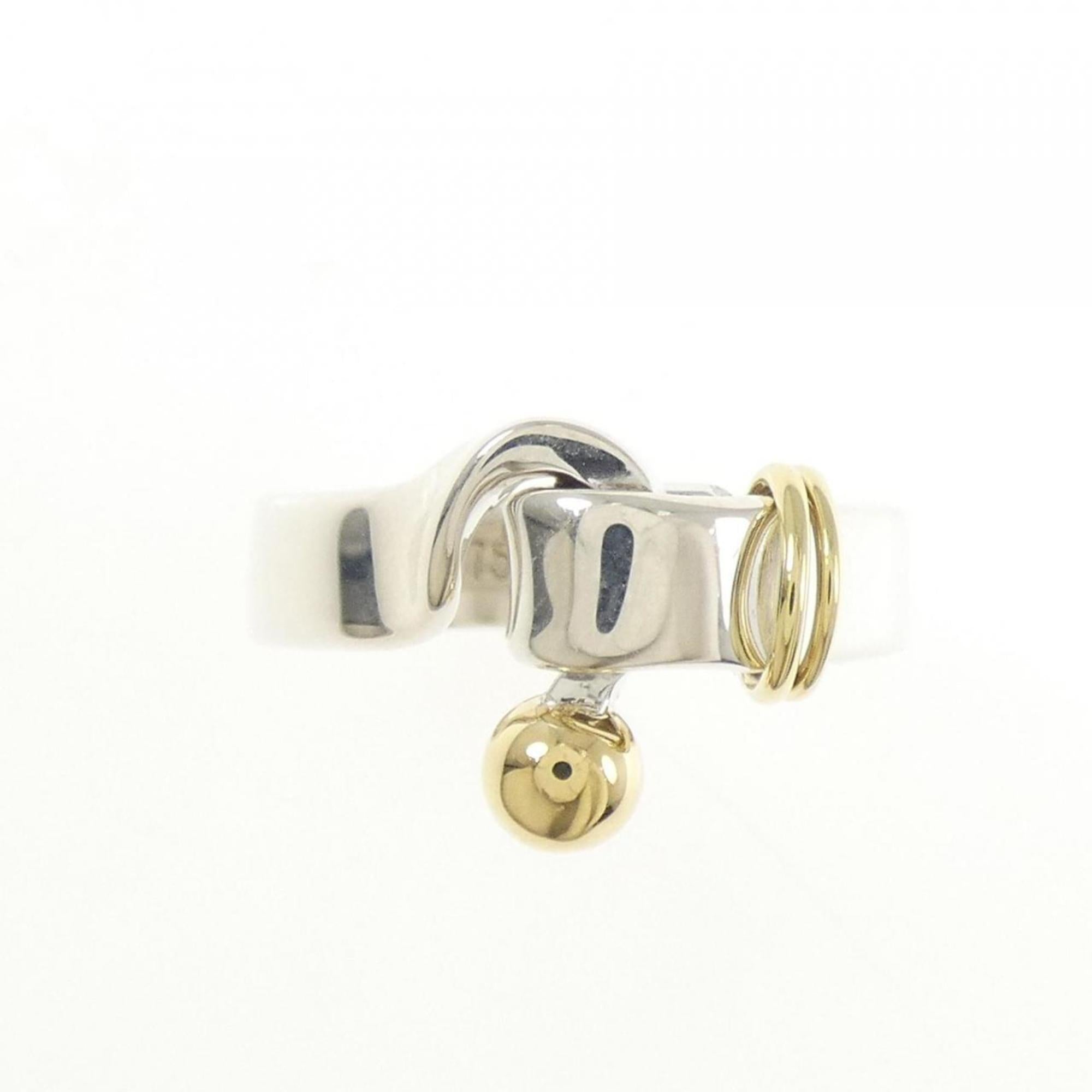 Tiffany Yellow Gold (18K) Silver 925 Band Ring (Pre-Owned)