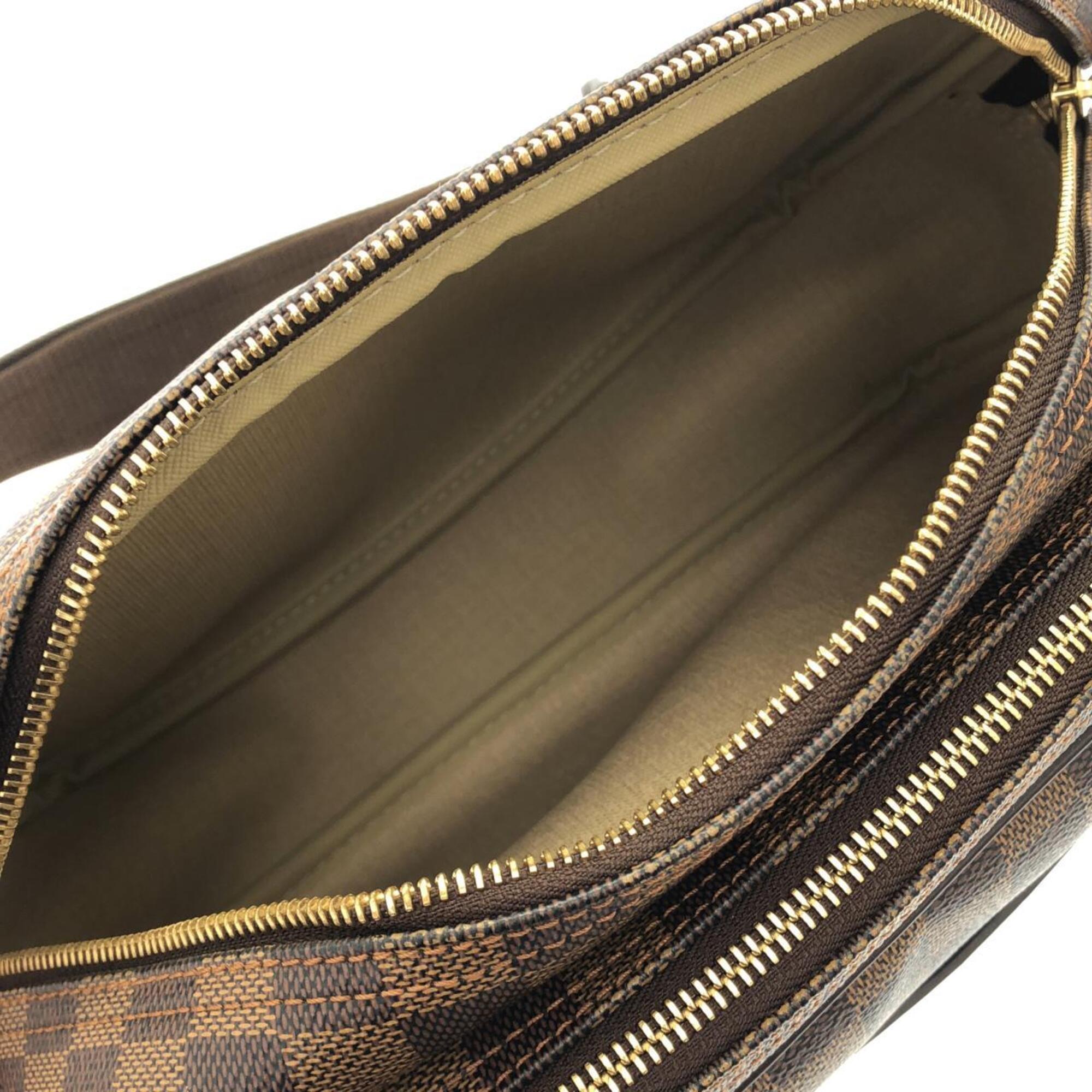Louis Vuitton Ebene Coated Canvas Shoulder Bag (Pre-Owned)