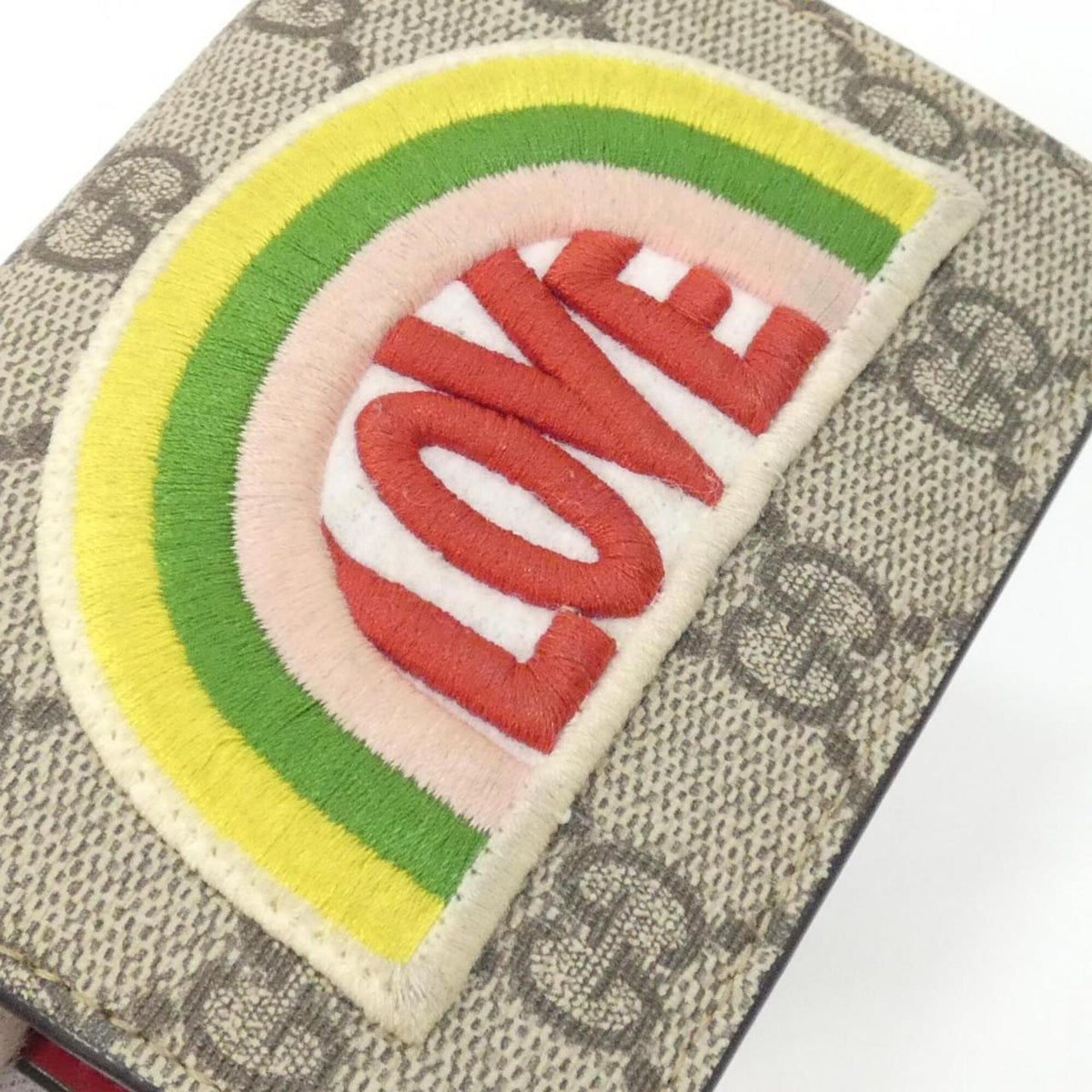 Gucci Beige Gg Supreme Canvas Wallet (Bi-Fold) (Pre-Owned)