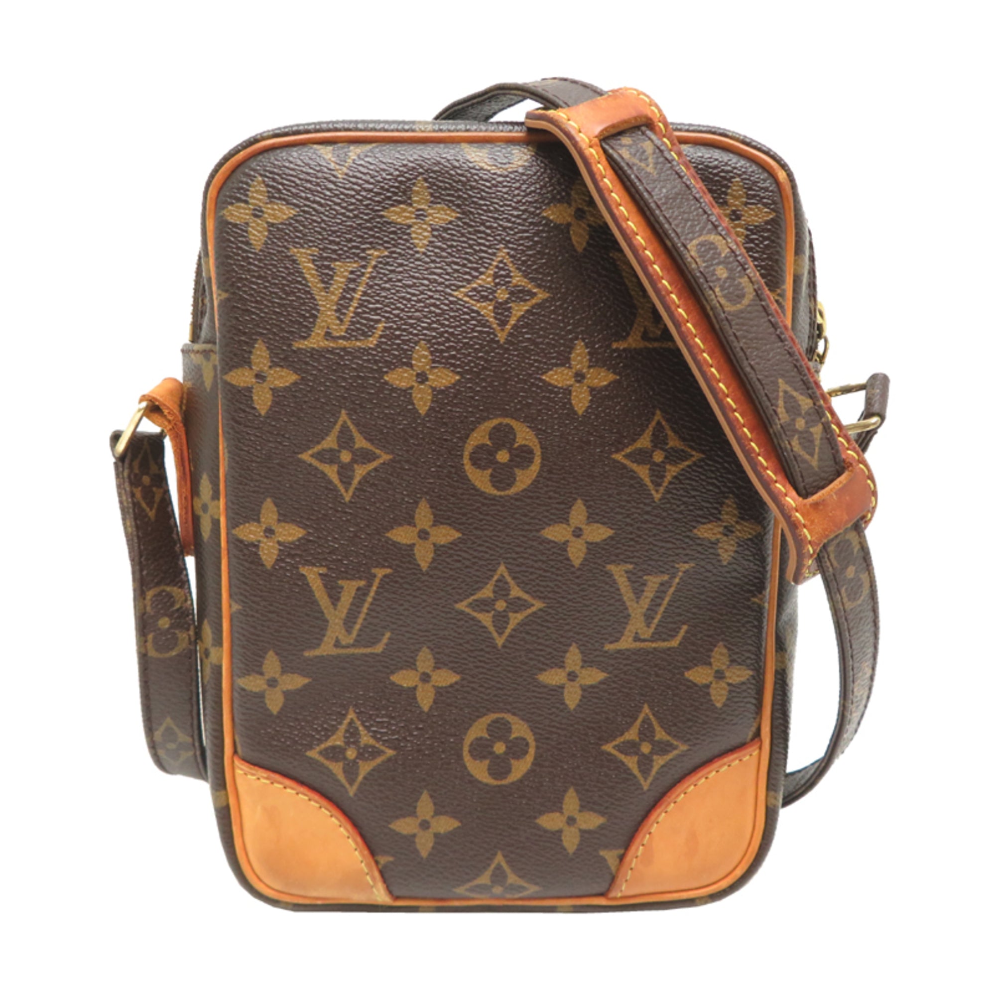 Louis Vuitton Brown Monogram Shoulder Bag (Pre-Owned)