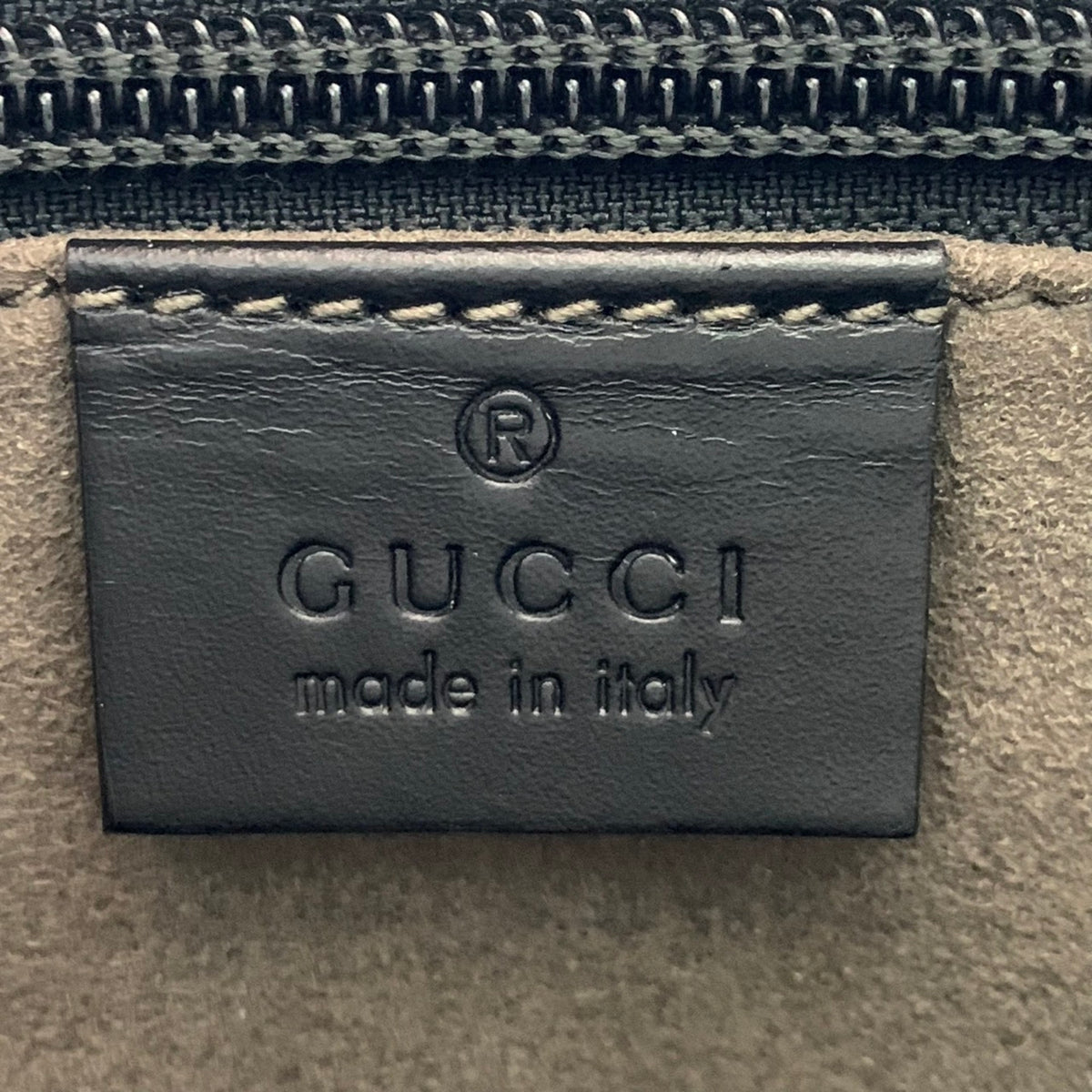 Gucci Black Leather Shoulder Bag (Pre-Owned)