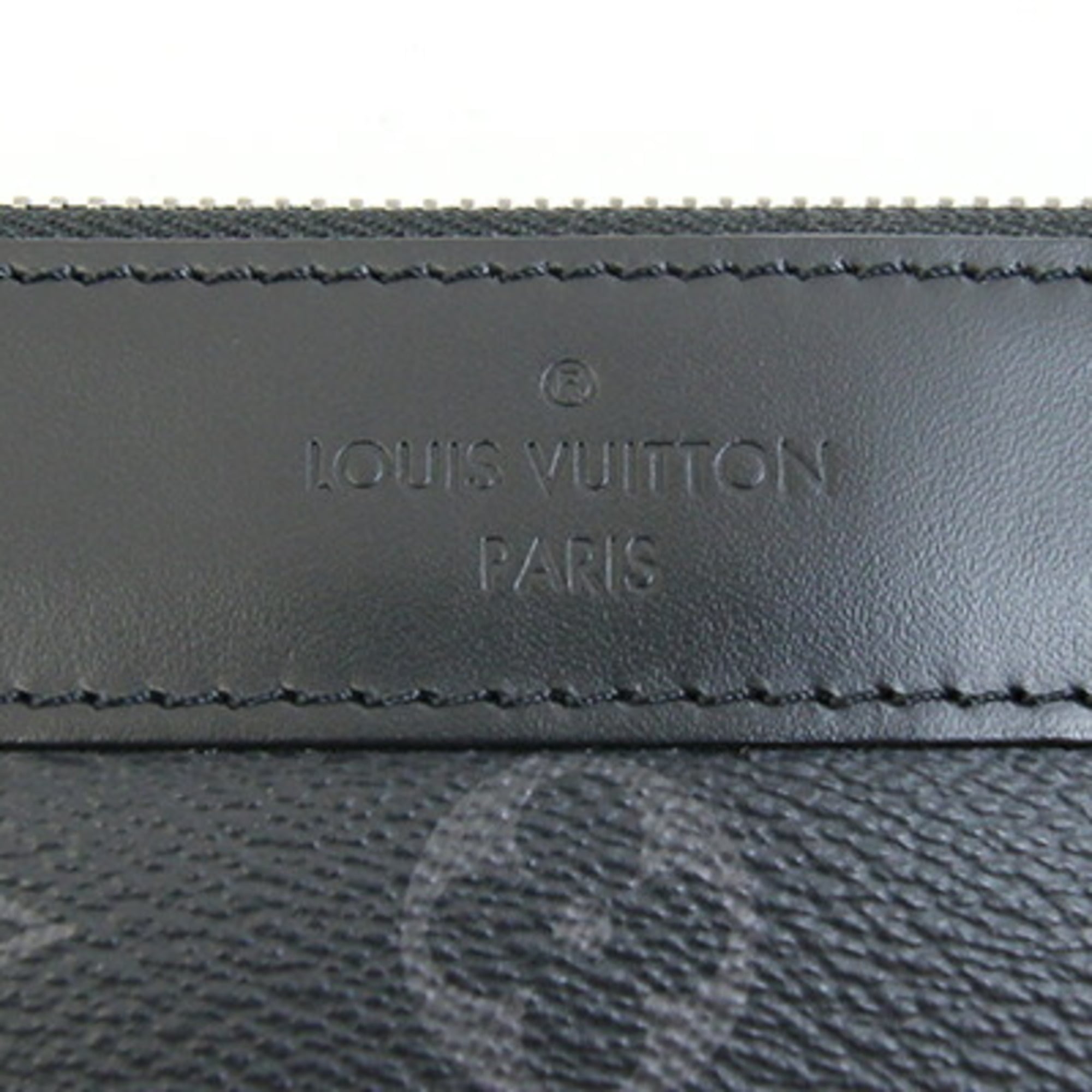 Louis Vuitton Monogram Eclipse Monogram Eclipse Monogram Eclipse Clutch Bag Pochette (Pre-Owned)