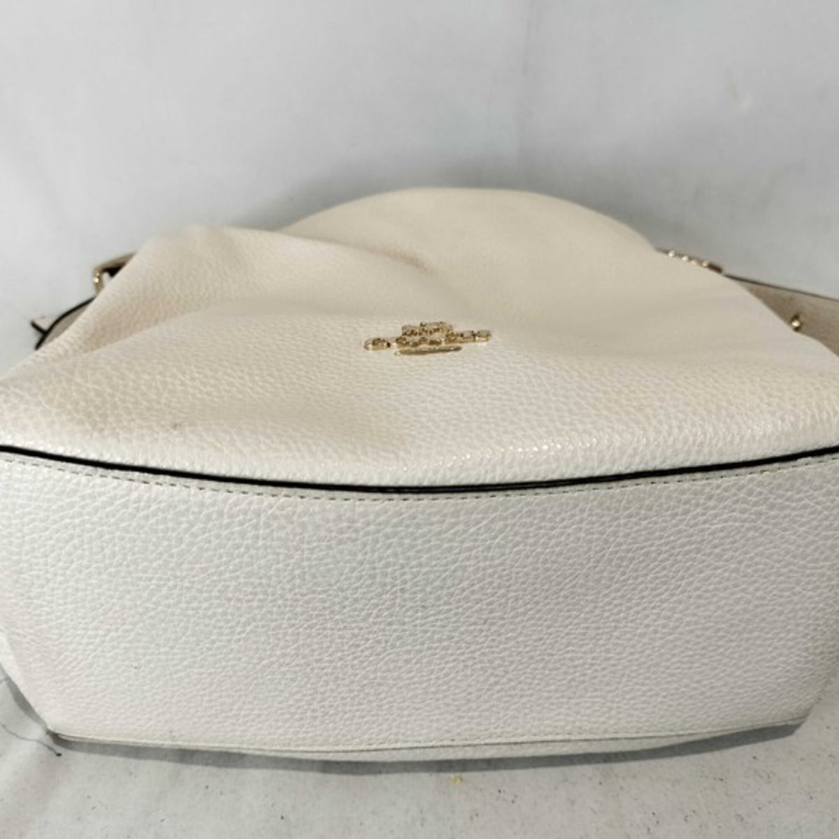 Coach White Shoulder Bag (Pre-Owned)