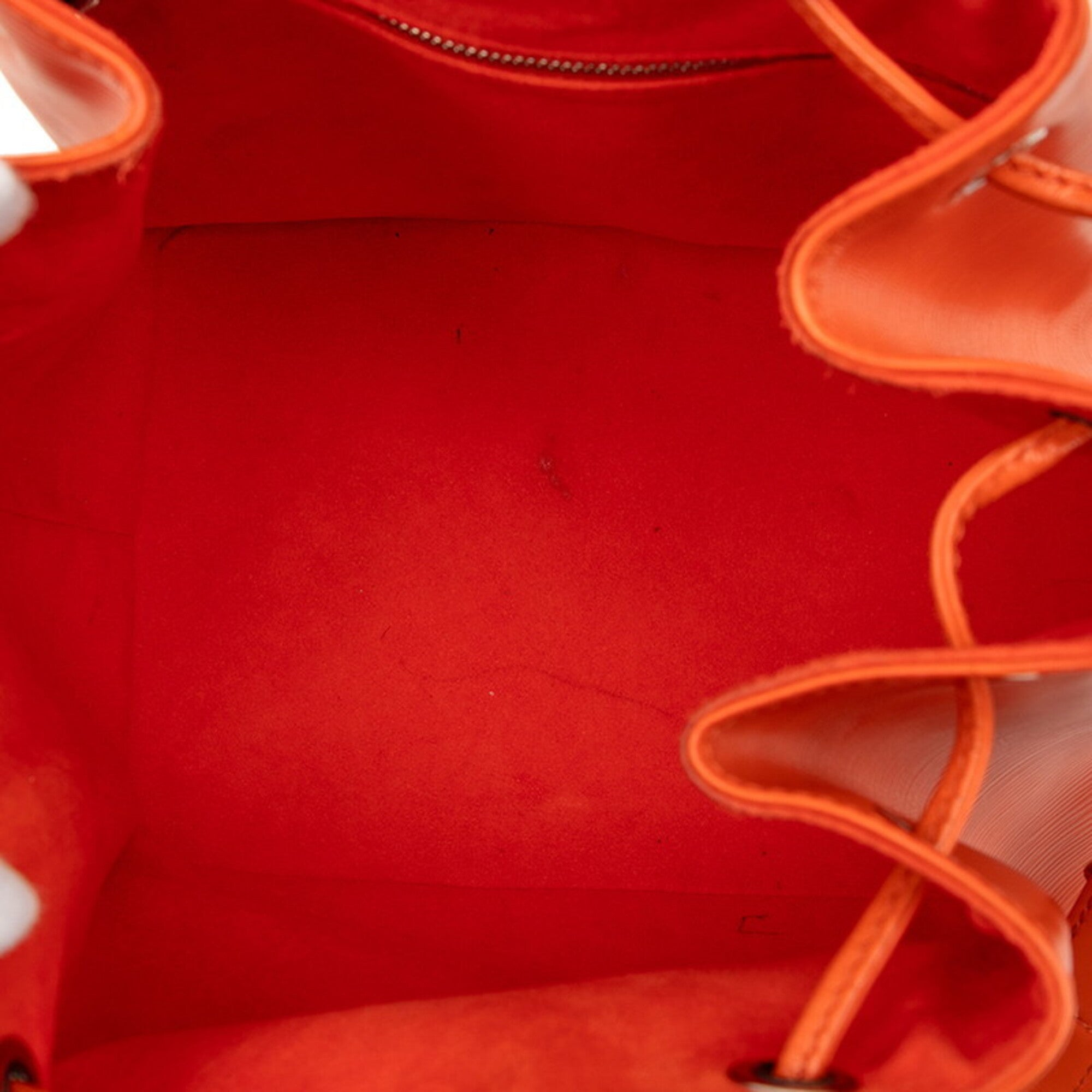 Louis Vuitton Orange Pimont Leather Shoulder Bag (Pre-Owned)