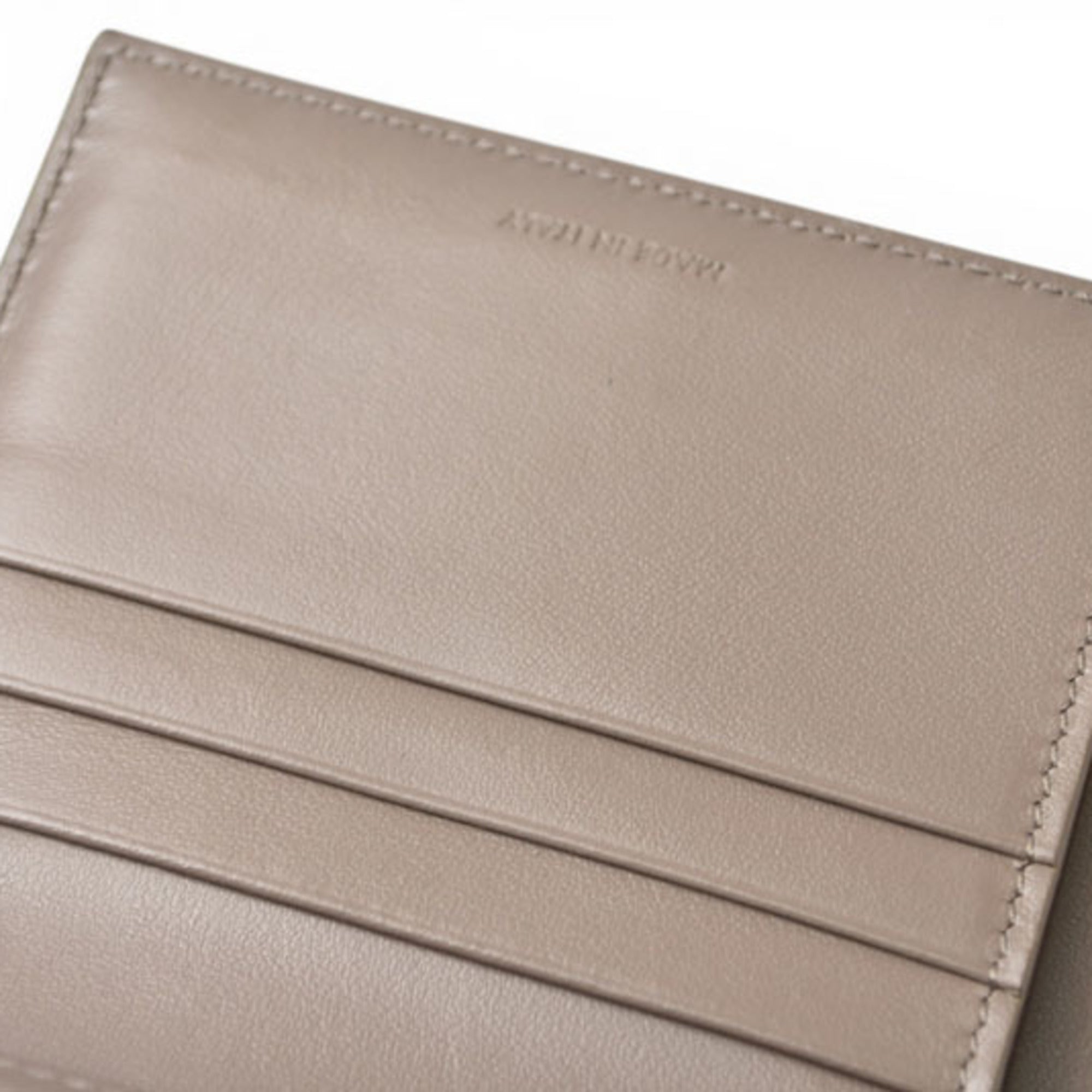 Celine Blue Gray Leather Wallet (Bi-Fold) (Pre-Owned)