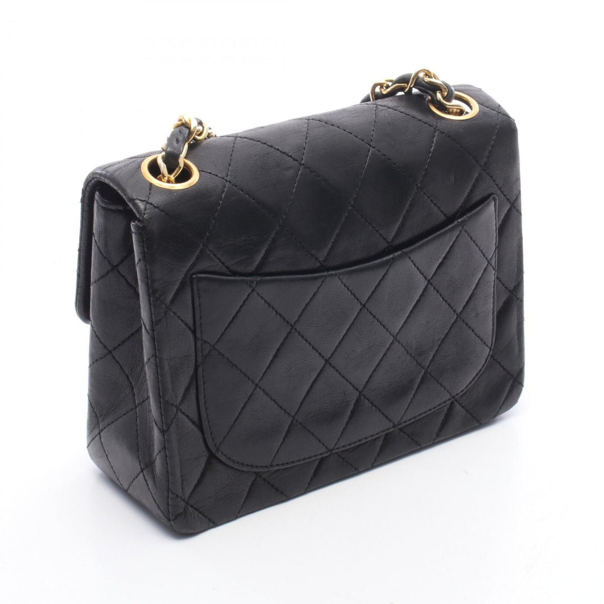 Chanel Black Handbag Shoulder Bag (Pre-Owned)