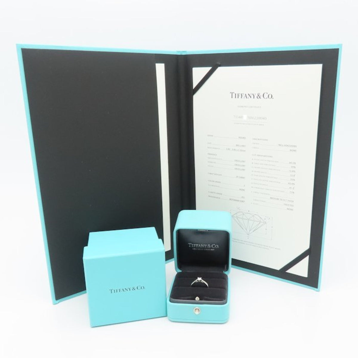 Tiffany Platinum 950 Band Ring (Pre-Owned)