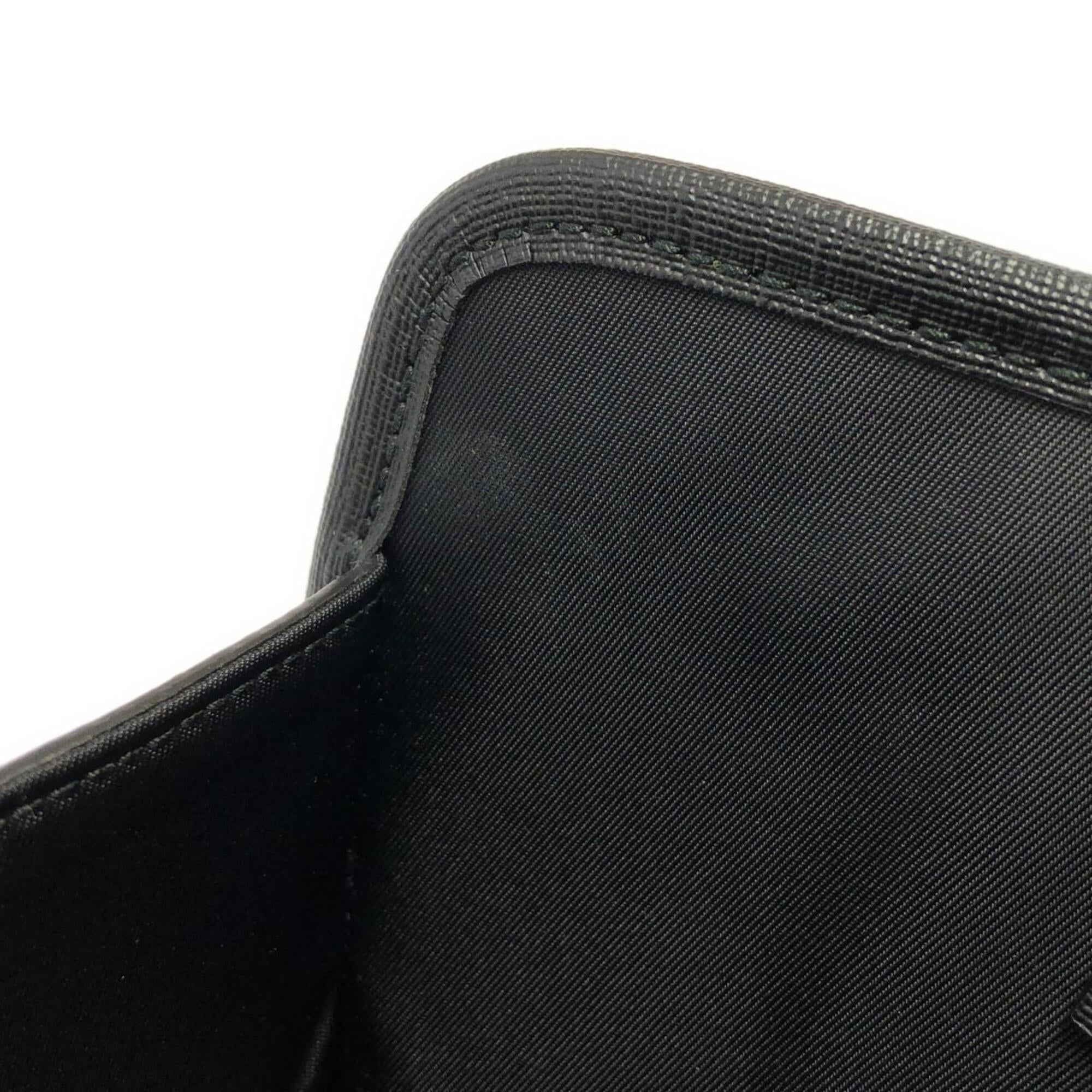 Gucci Beige Black Gg Supreme Canvas Handbag (Pre-Owned)