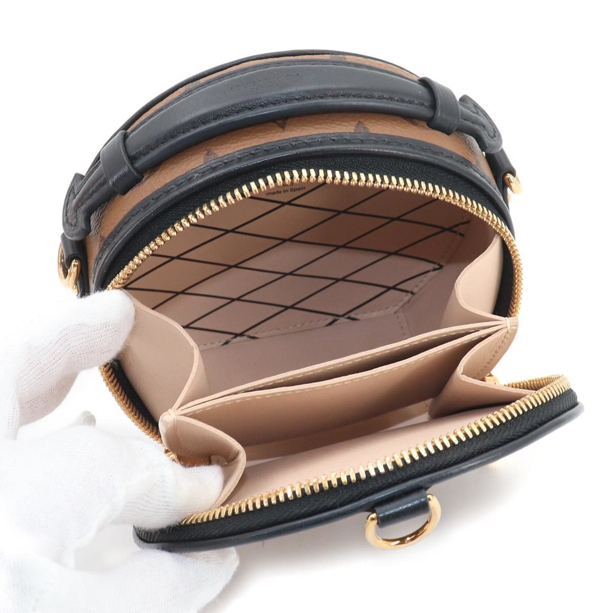 Louis Vuitton Monogram Reverse Monogram Reverse Handbag Pouch Shoulder Bag (Pre-Owned)