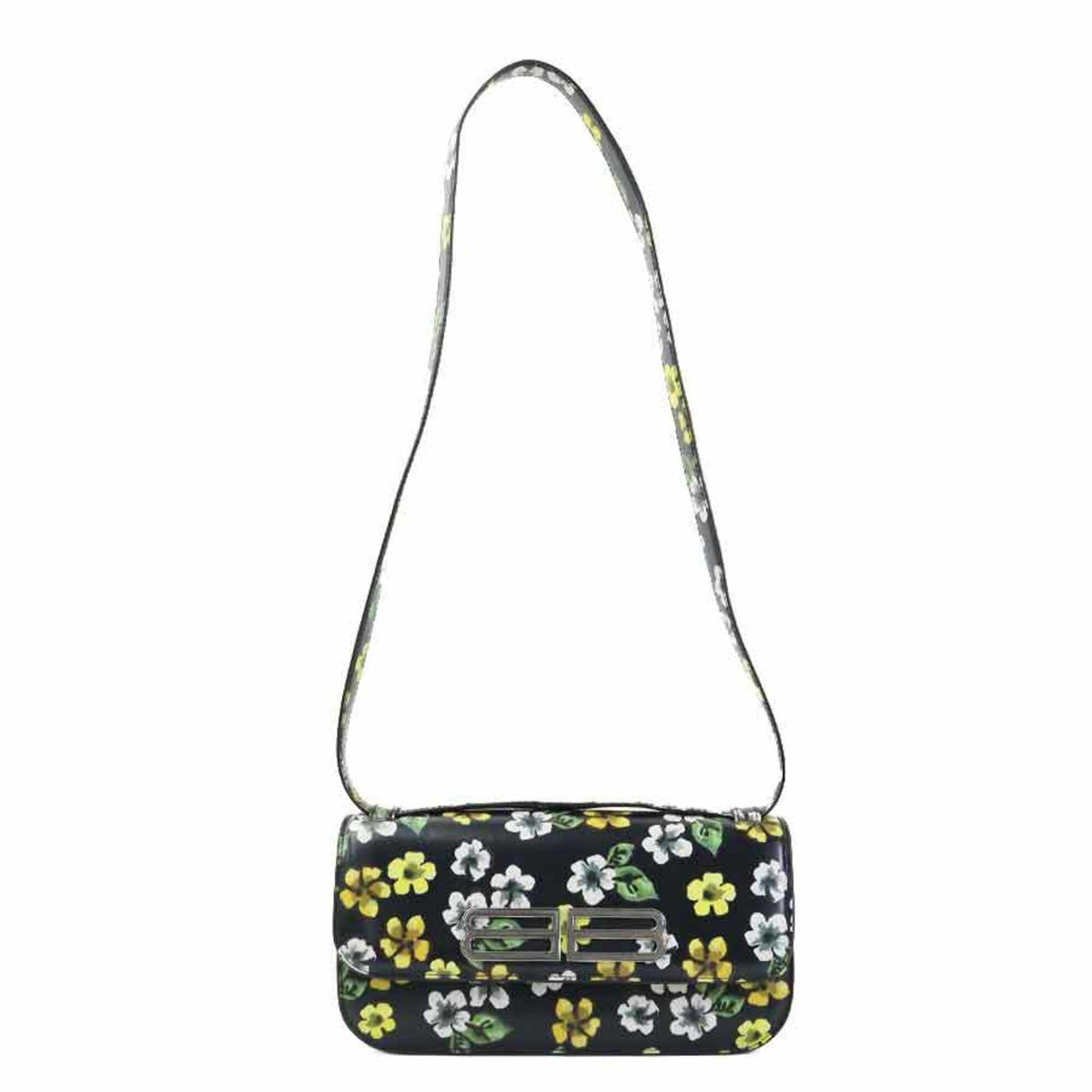 Balenciaga Black Multi-Color Leather Shoulder Bag (Pre-Owned)