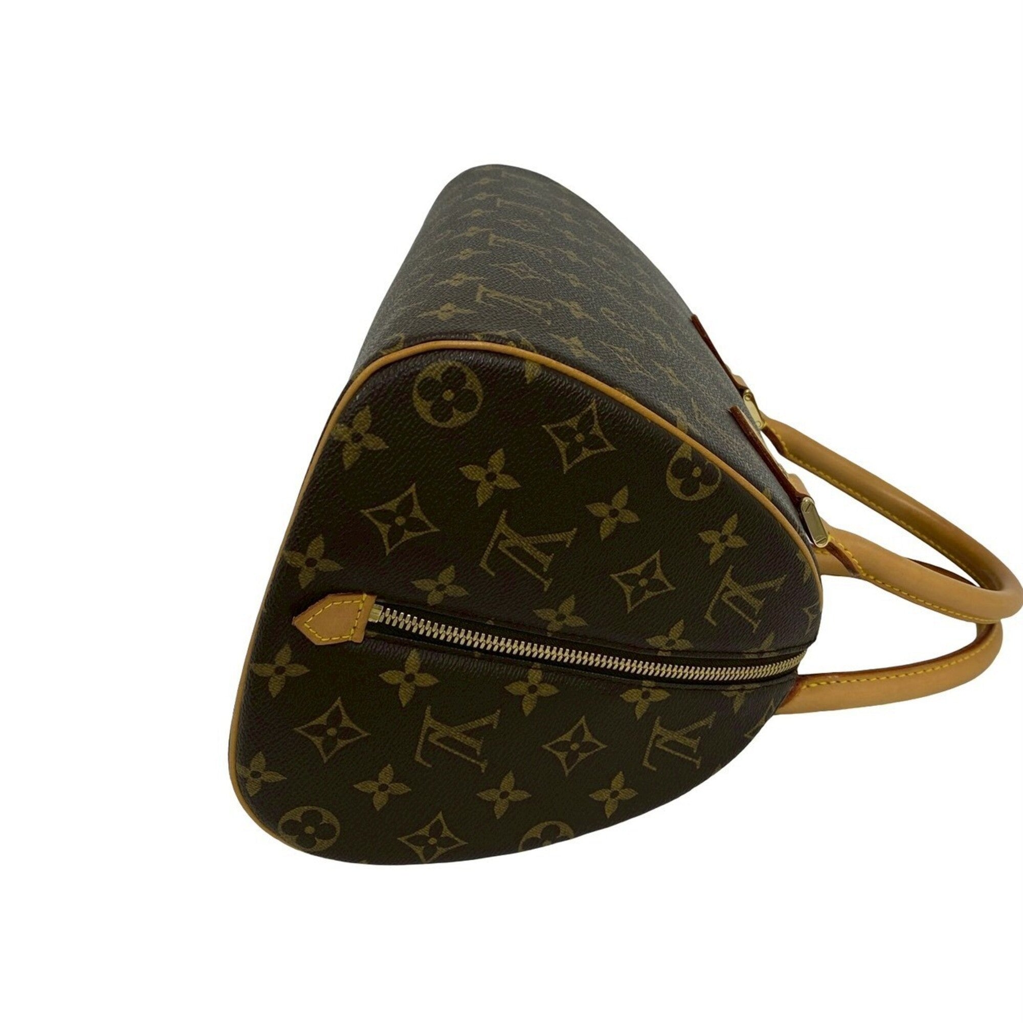 Louis Vuitton Brown Leather Boston Bag Handbag (Pre-Owned)