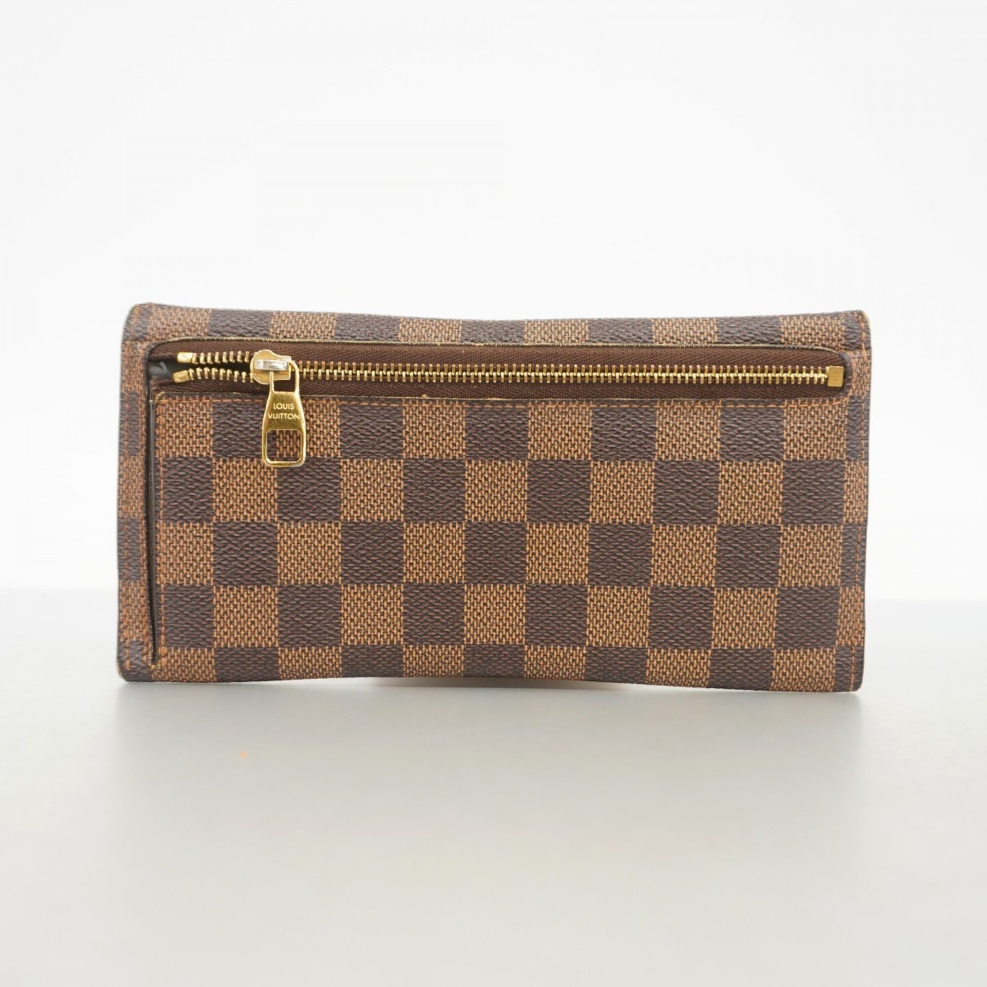 Louis Vuitton Ebene Long Wallet (Bi-Fold) (Pre-Owned)