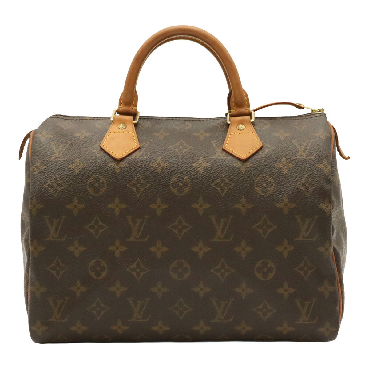 Louis Vuitton Brown Monogram Canvas Boston Bag Handbag (Pre-Owned)