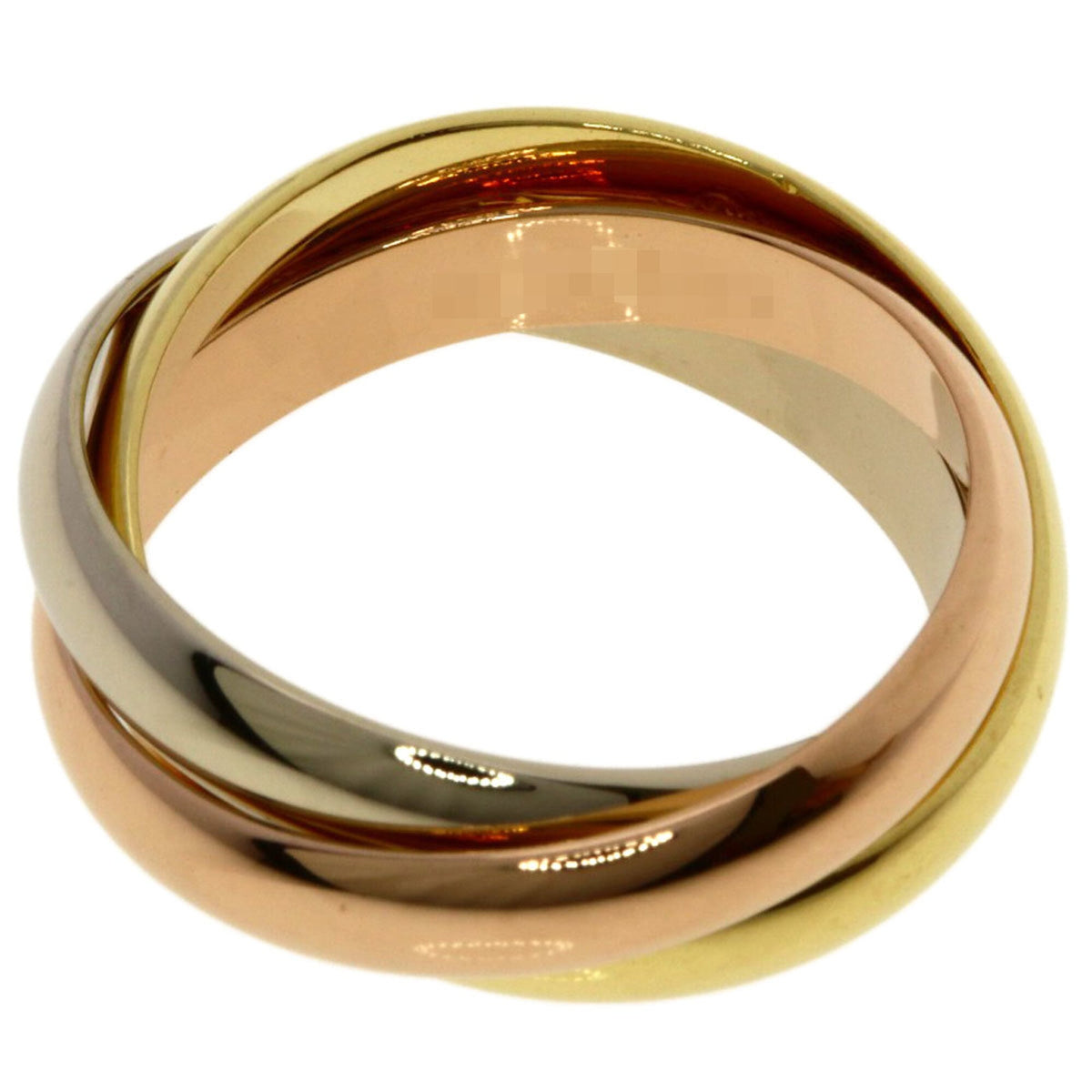 Cartier Trinity Yellow Gold (18K) Pink Gold (18K) White Gold (18K) Band Ring (Pre-Owned)