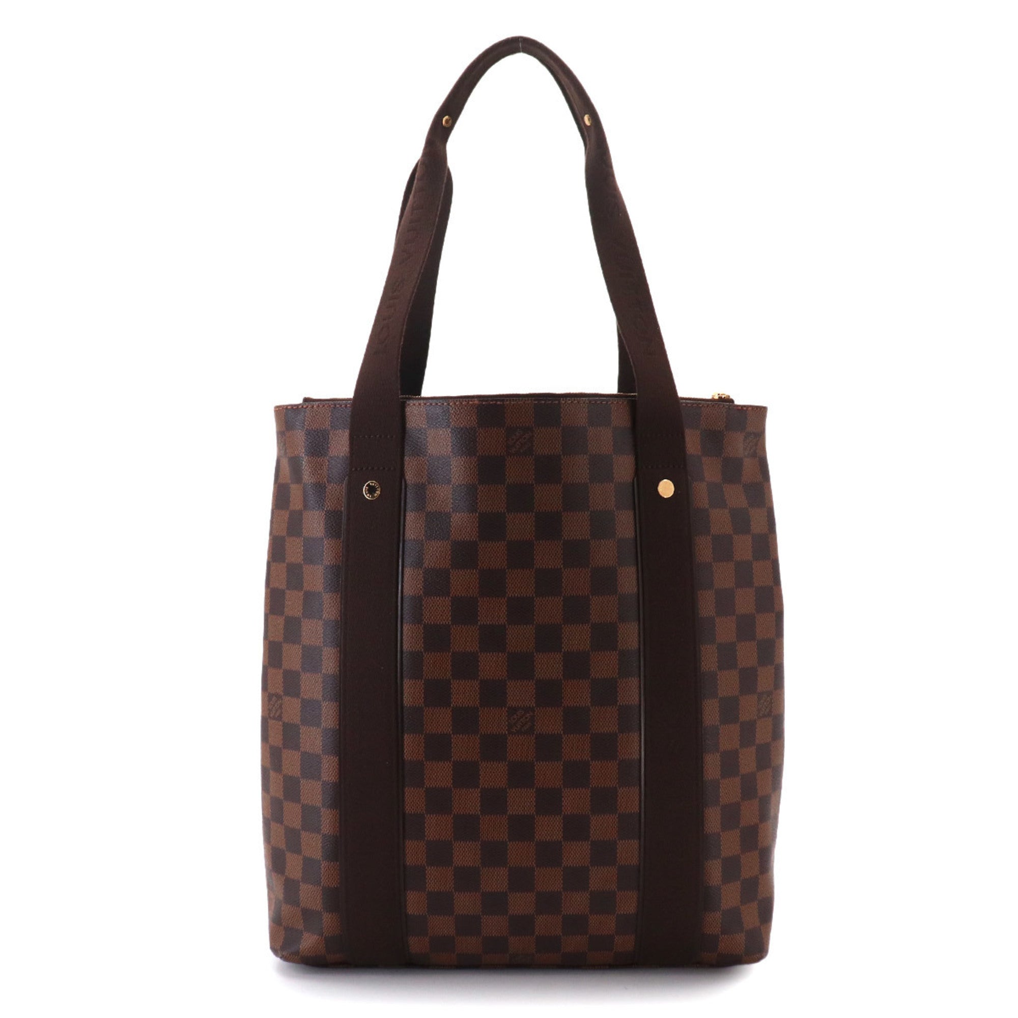 Louis Vuitton Ebene Damier Canvas Handbag Tote Bag (Pre-Owned)