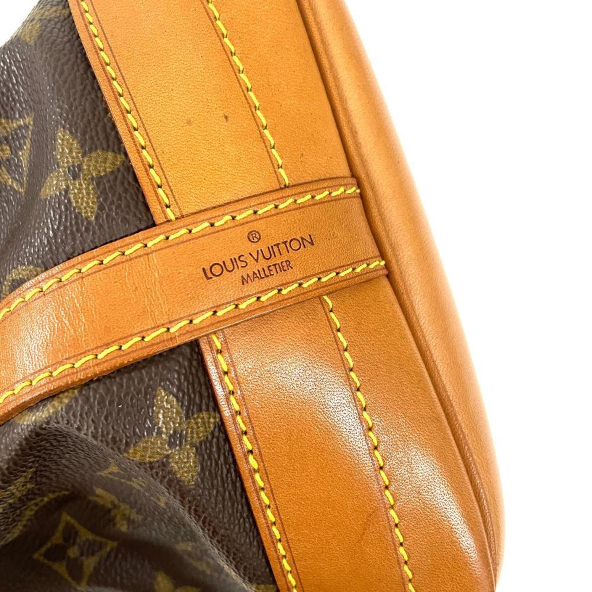 Louis Vuitton Brown Monogram Canvas Shoulder Bag (Pre-Owned)