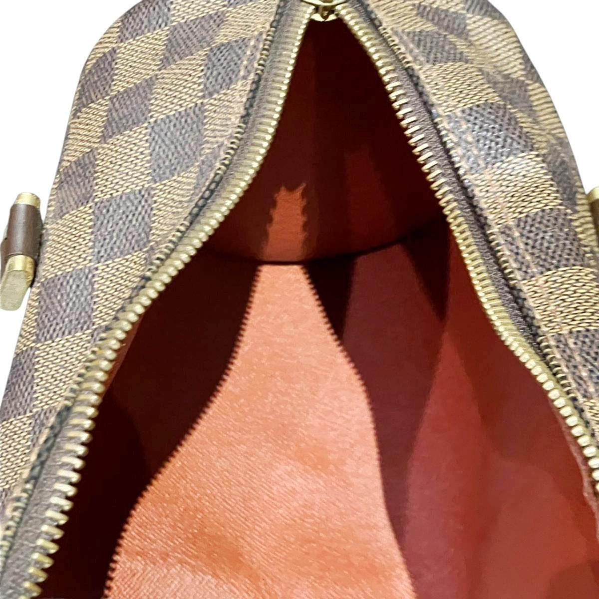 Louis Vuitton Brown Galle Damier Canvas Handbag (Pre-Owned)
