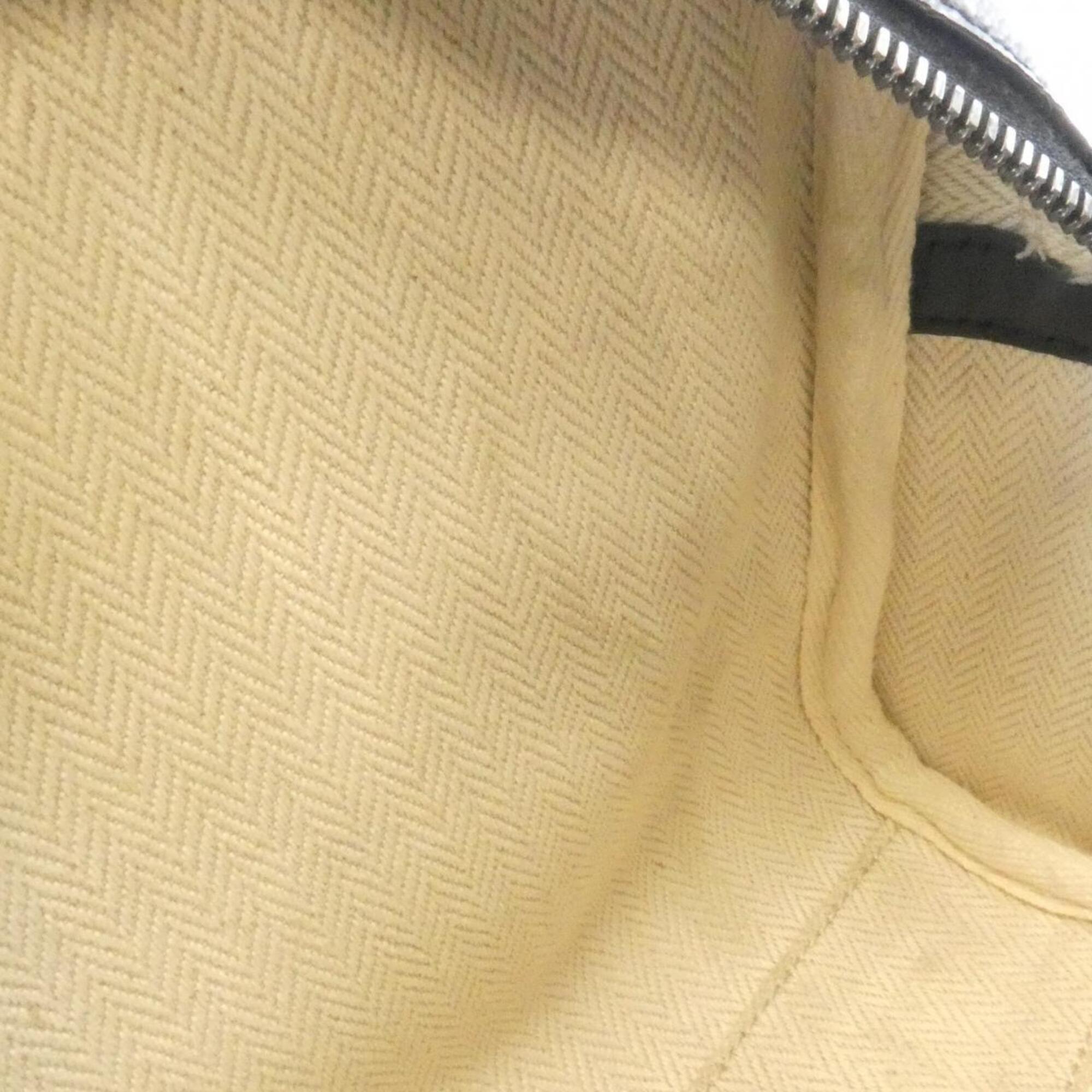 Gucci Black Coated Canvas Shoulder Bag (Pre-Owned)