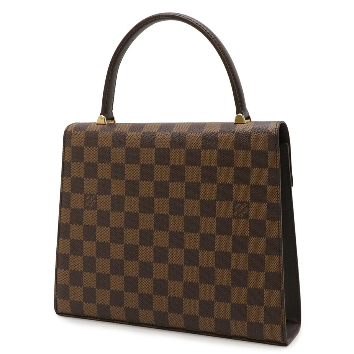 Louis Vuitton Brown Damier Canvas Handbag (Pre-Owned)