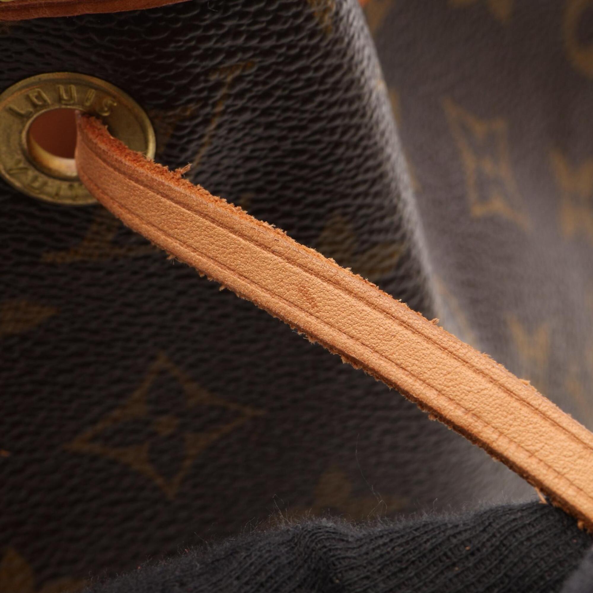 Louis Vuitton Brown Pvc Leather Backpack Handbag (Pre-Owned)