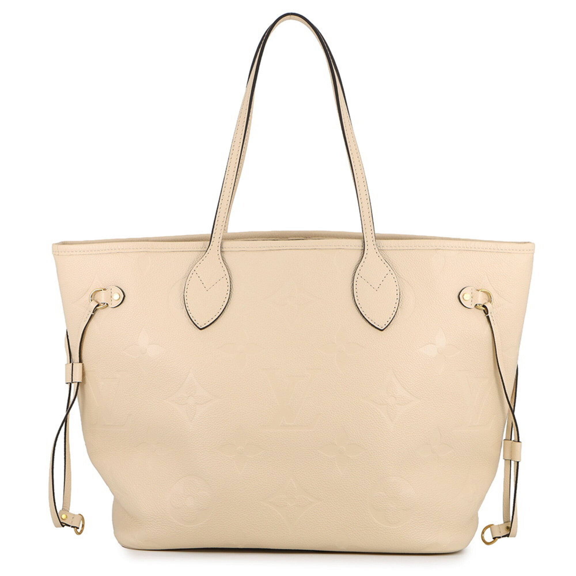 Louis Vuitton Cream Monogram Empreinte Tote Bag (Pre-Owned)