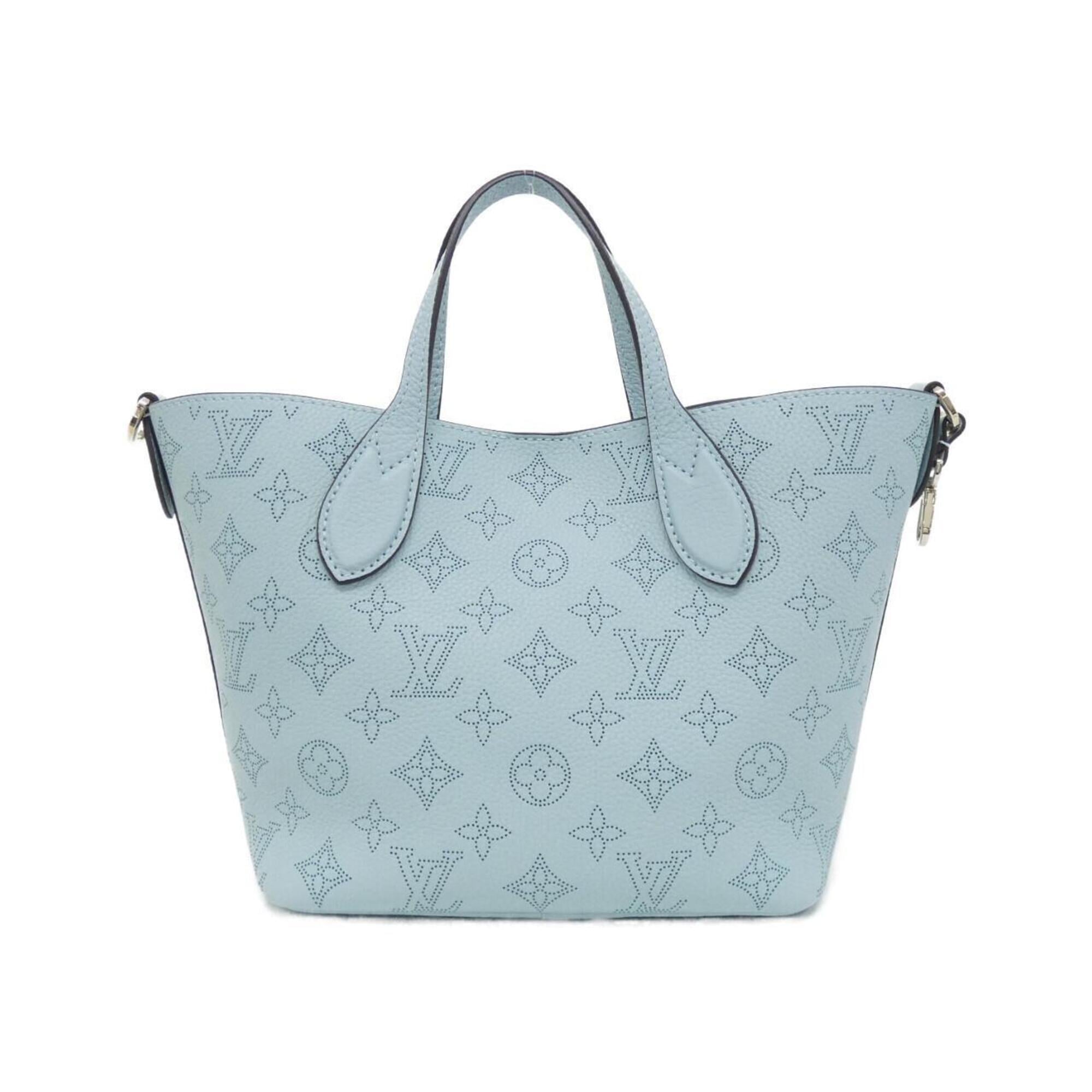 Louis Vuitton Blue Leather Handbag Pouch (Pre-Owned)
