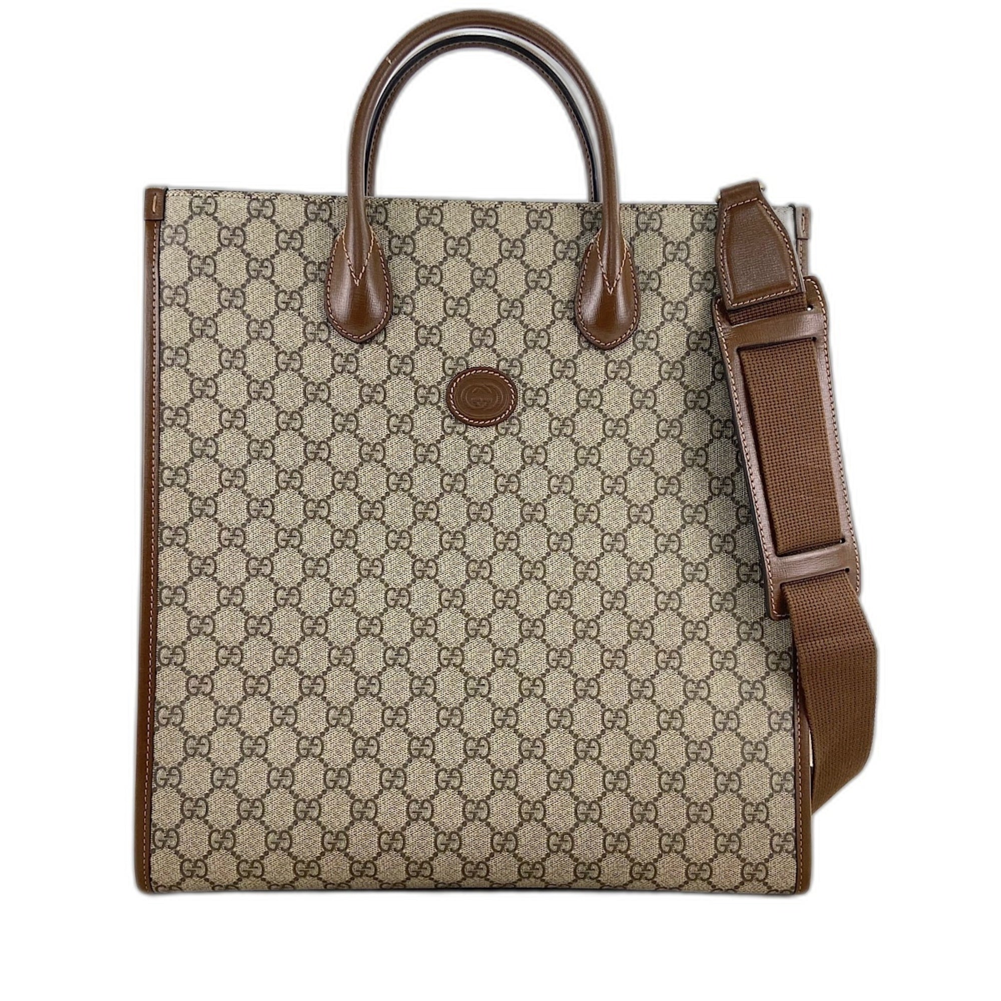 Gucci Brown Tote Bag (Pre-Owned)