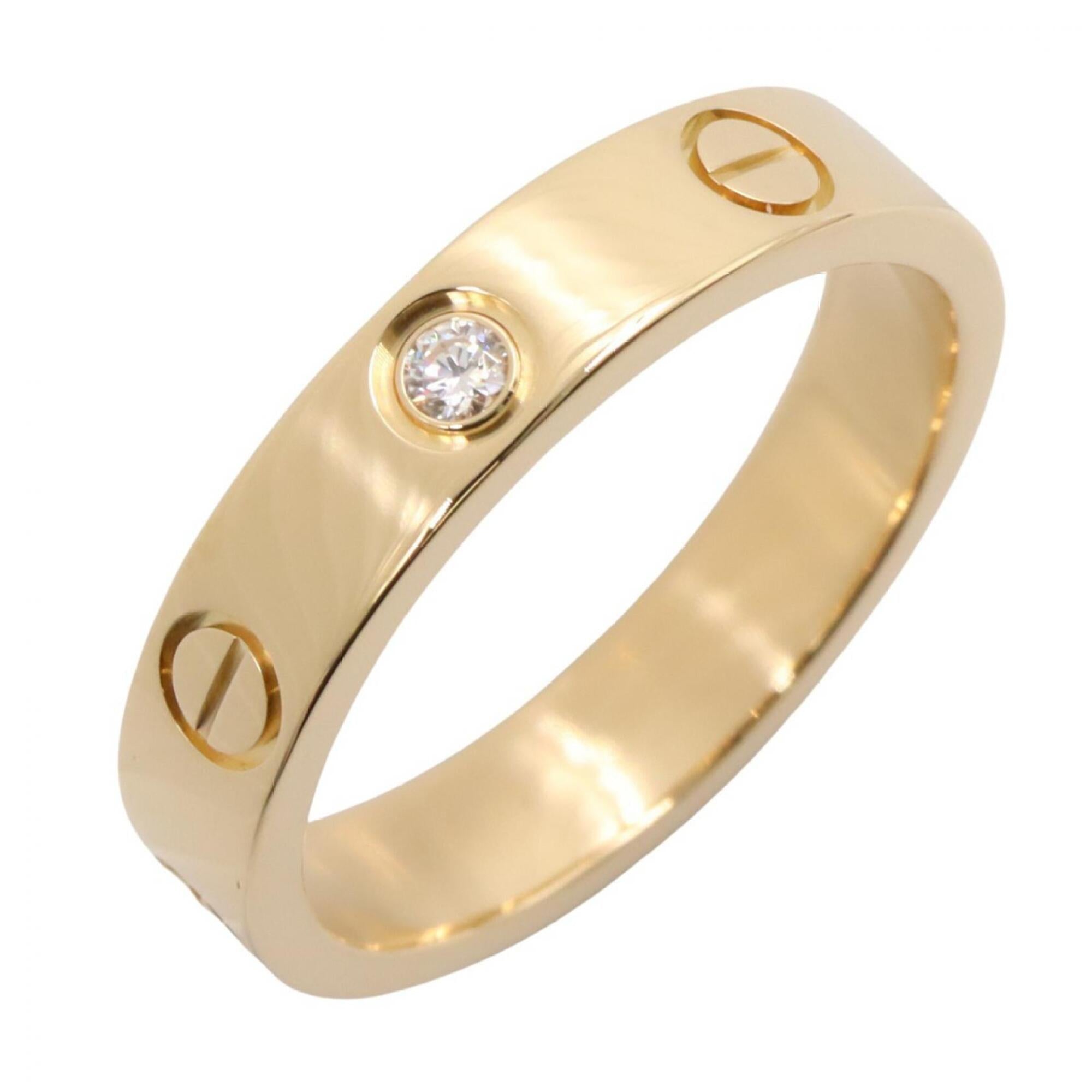 Cartier Gold Clear Yellow Gold (18K) Band Ring (Pre-Owned)