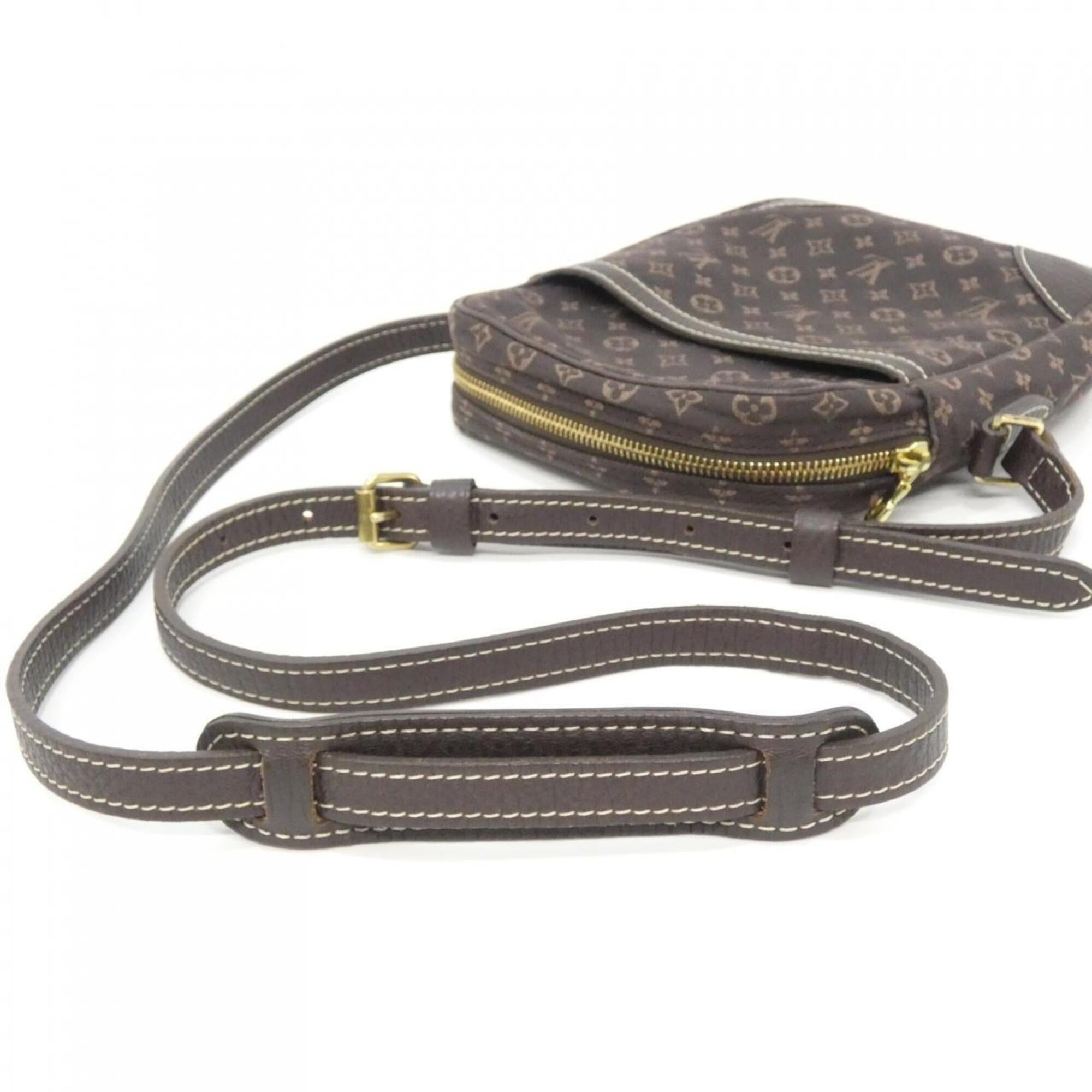 Louis Vuitton Brown Canvas Shoulder Bag (Pre-Owned)