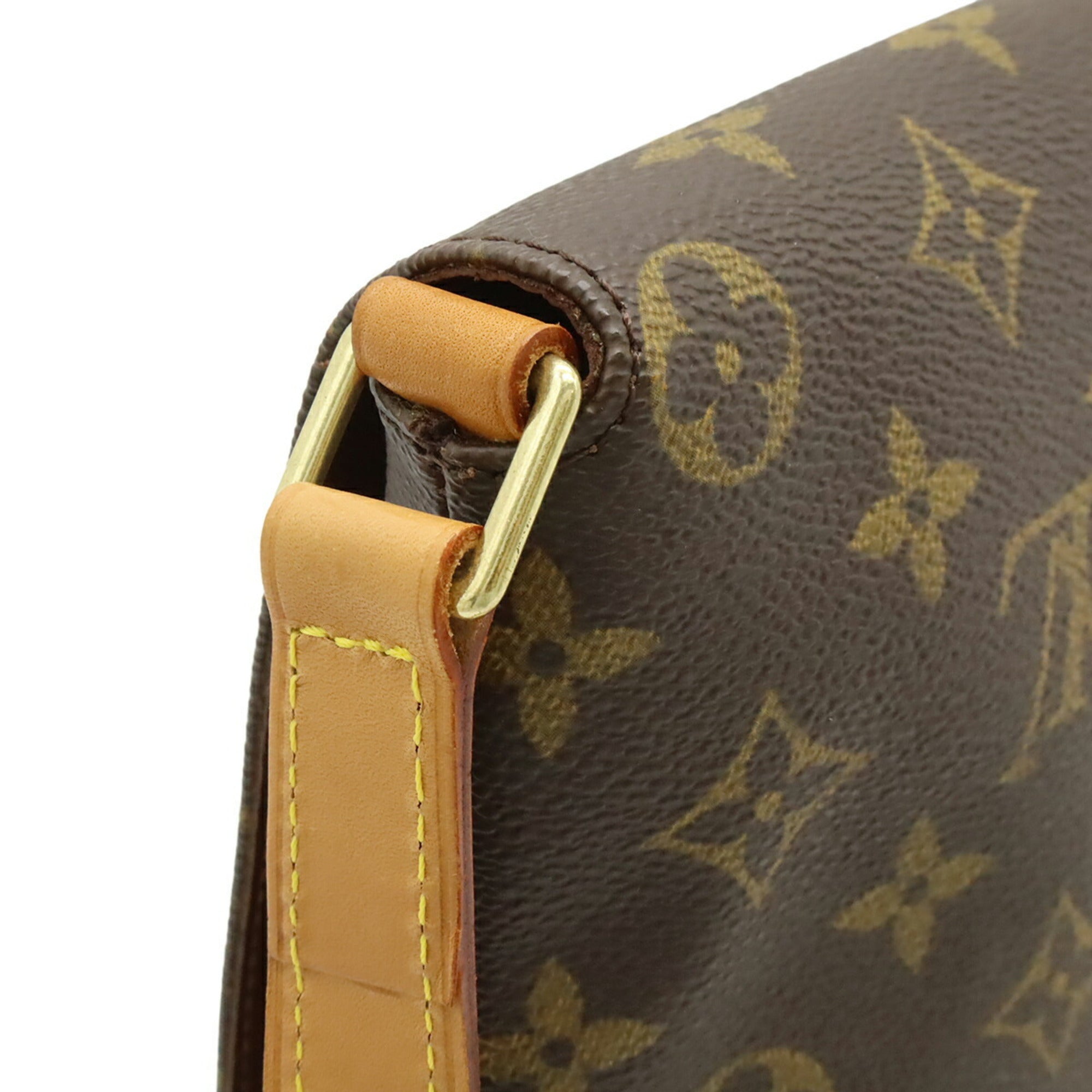 Louis Vuitton Brown Monogram Canvas Pvc Coated Canvas Shoulder Bag (Pre-Owned)