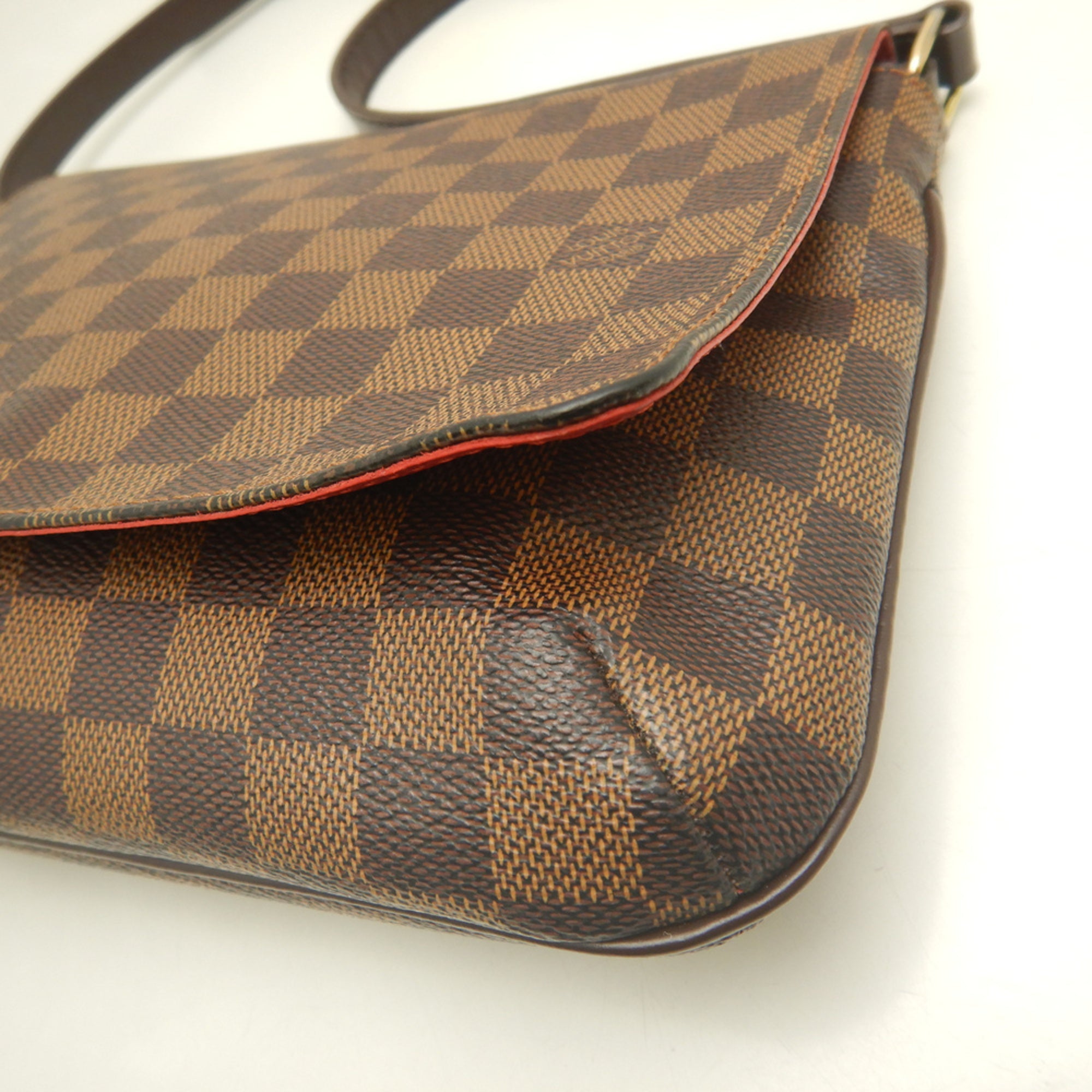 Louis Vuitton Damier Ebene Damier Canvas Shoulder Bag (Pre-Owned)