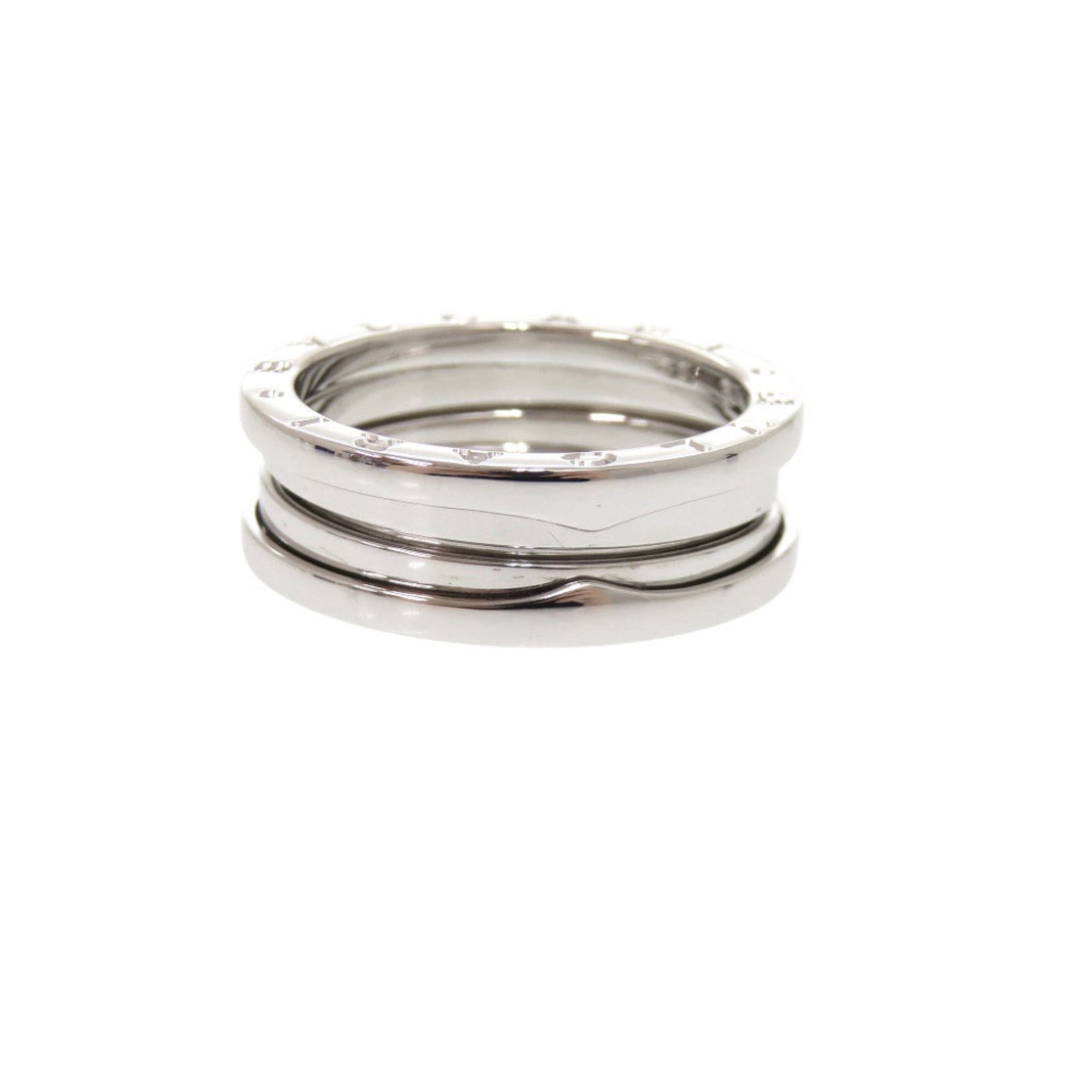 Bvlgari White Gold White Gold (18K) Band Ring (Pre-Owned)