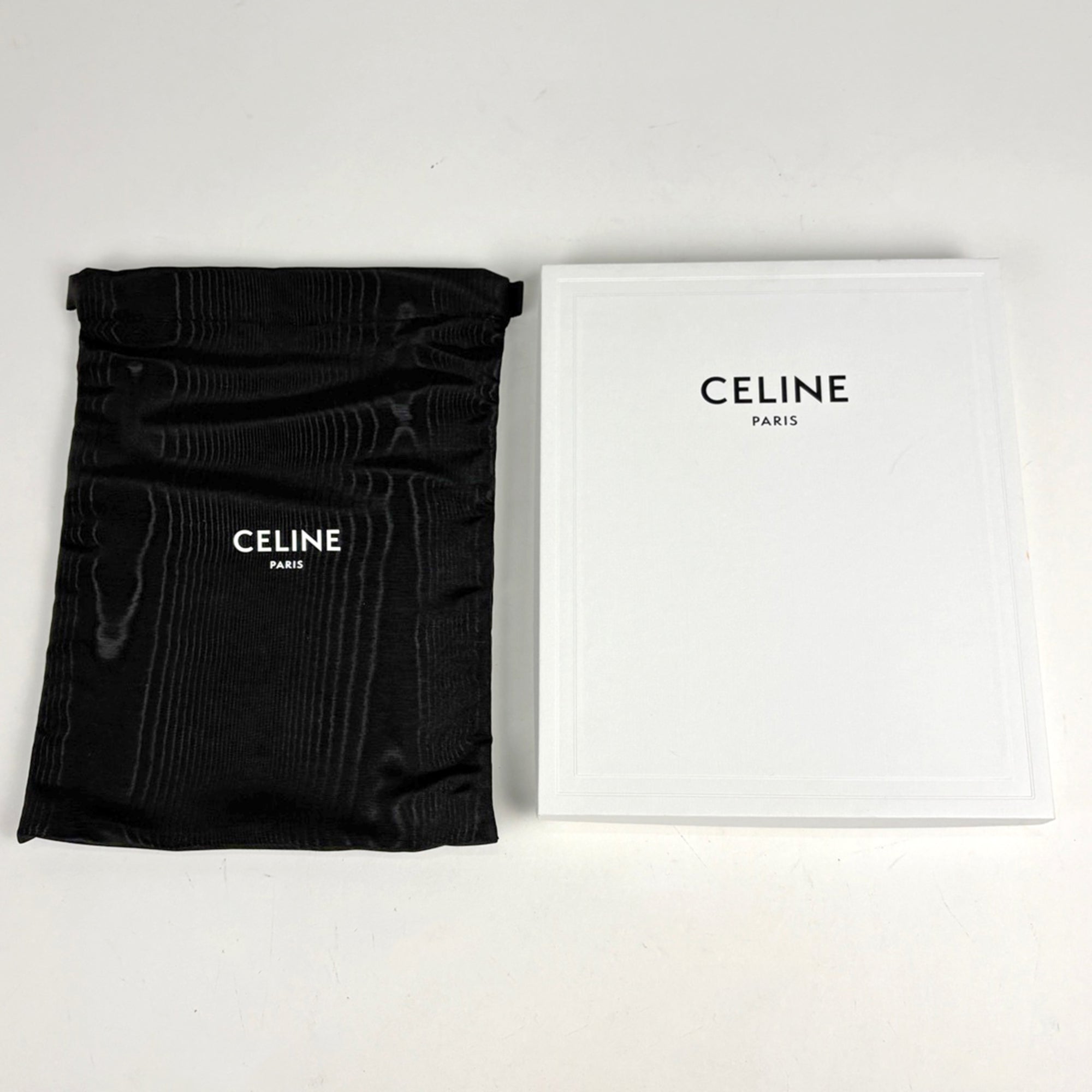 Celine Brown Leather Clutch Bag (Pre-Owned)