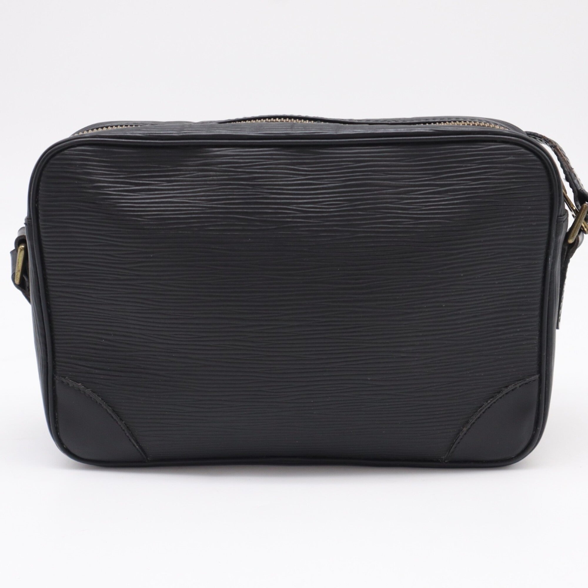 Louis Vuitton Epi Black Noir Leather Shoulder Bag (Pre-Owned)
