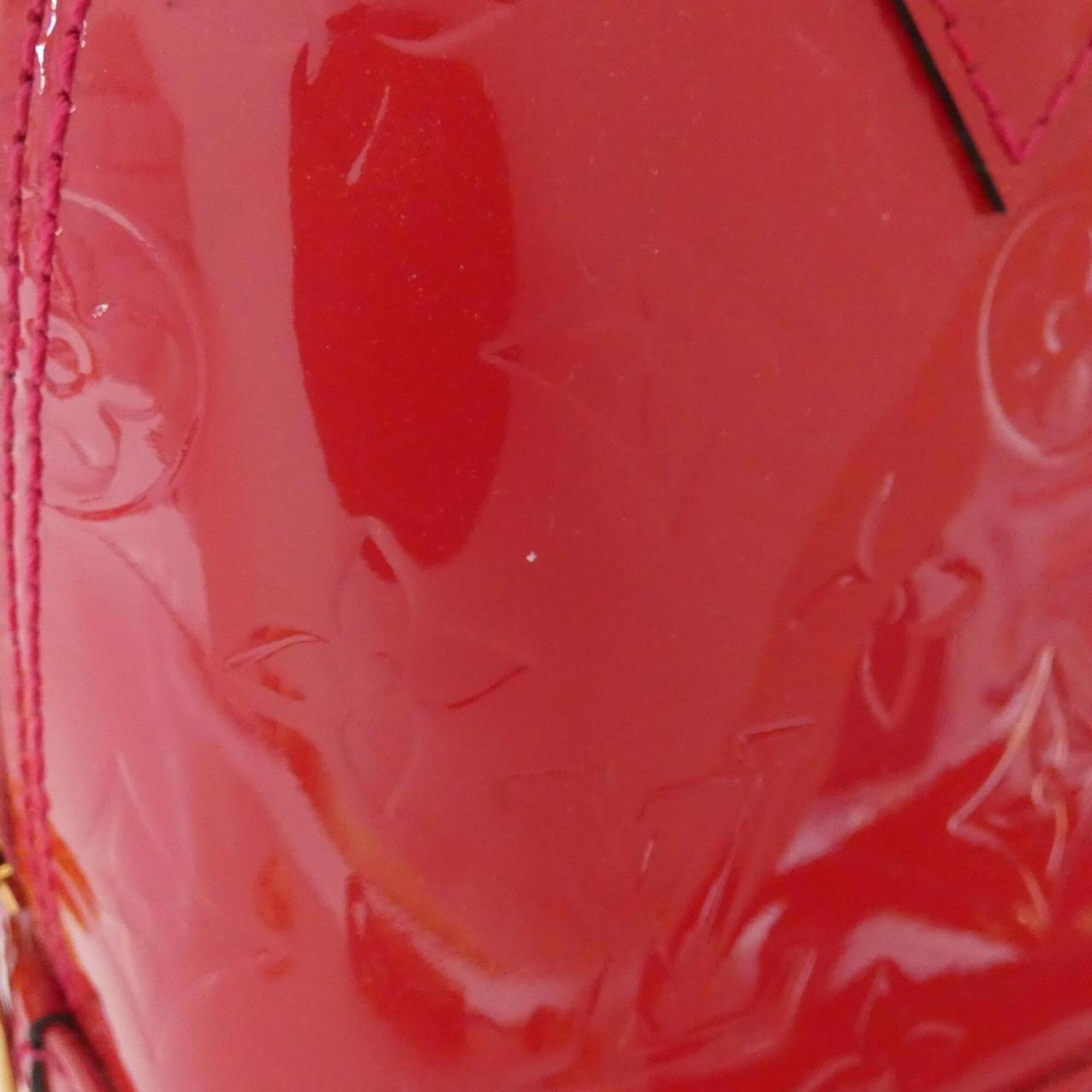 Louis Vuitton Cerise Red Color Leather Handbag (Pre-Owned)