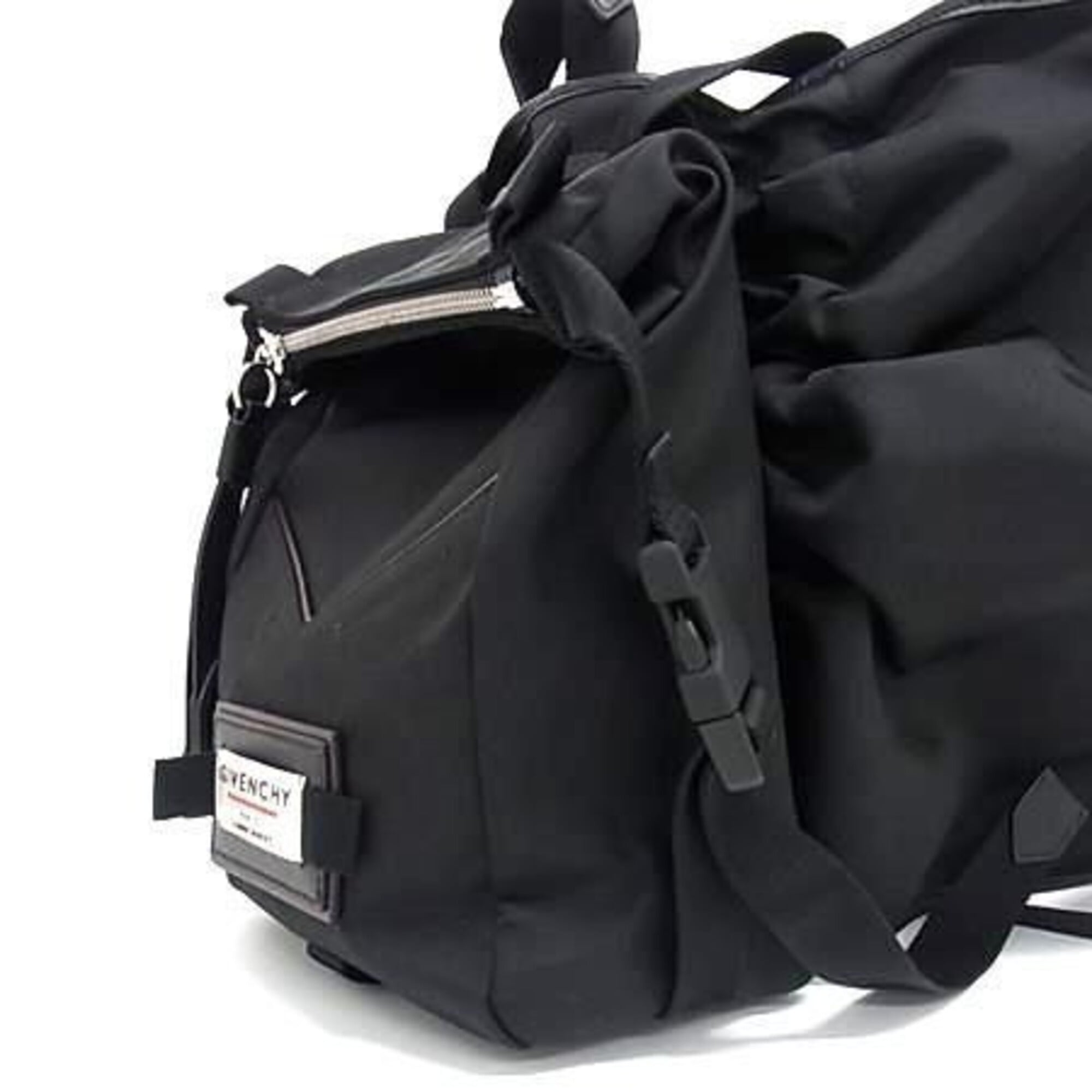 Givenchy Black Nylon Backpack (Pre-Owned)