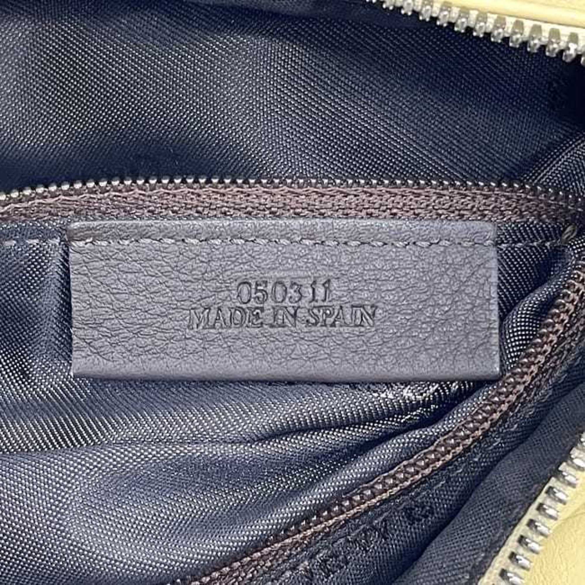 Loewe Yellow Leather Handbag Tote Bag (Pre-Owned)